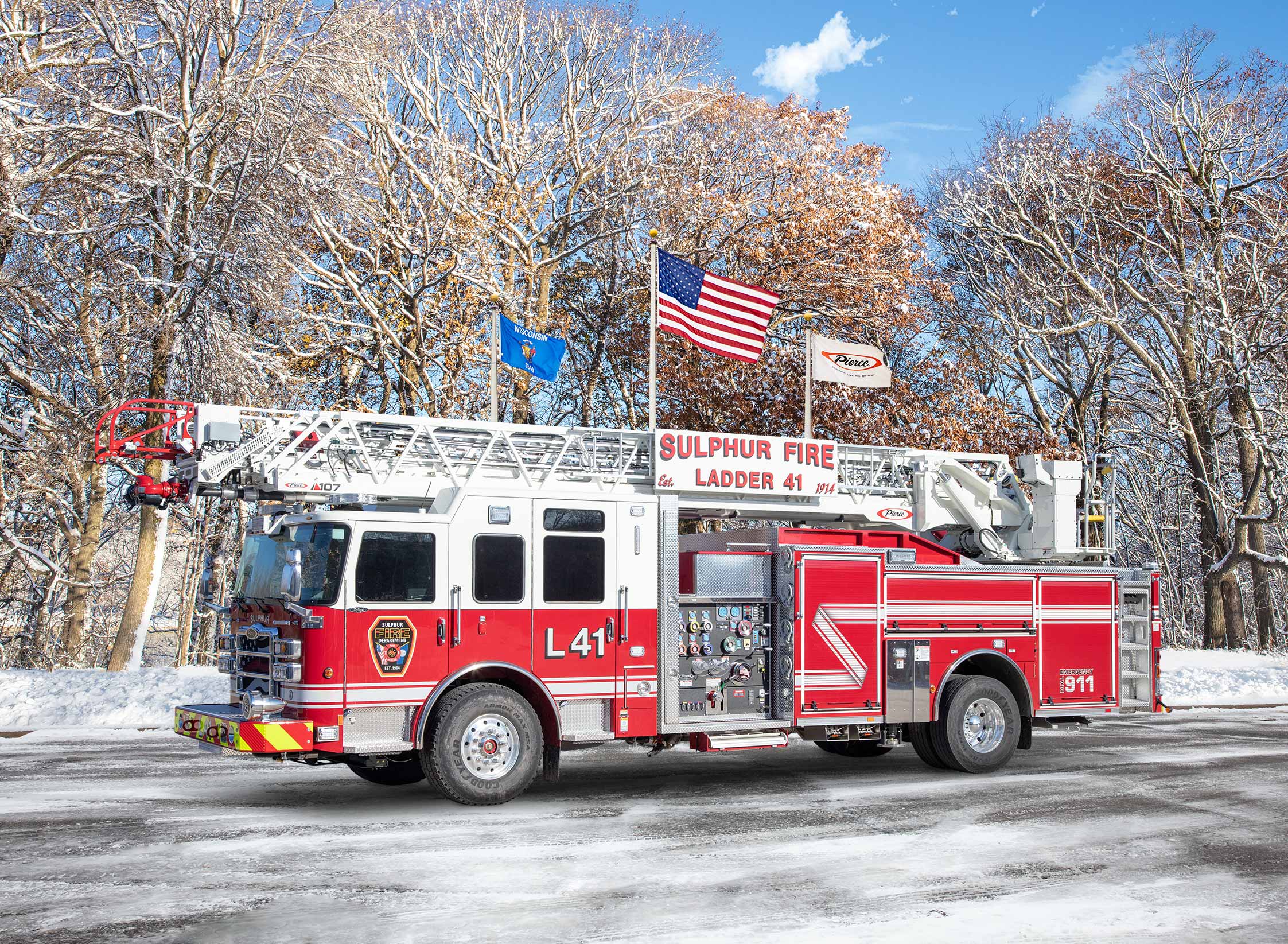 Sulphur Fire Department - Aerial