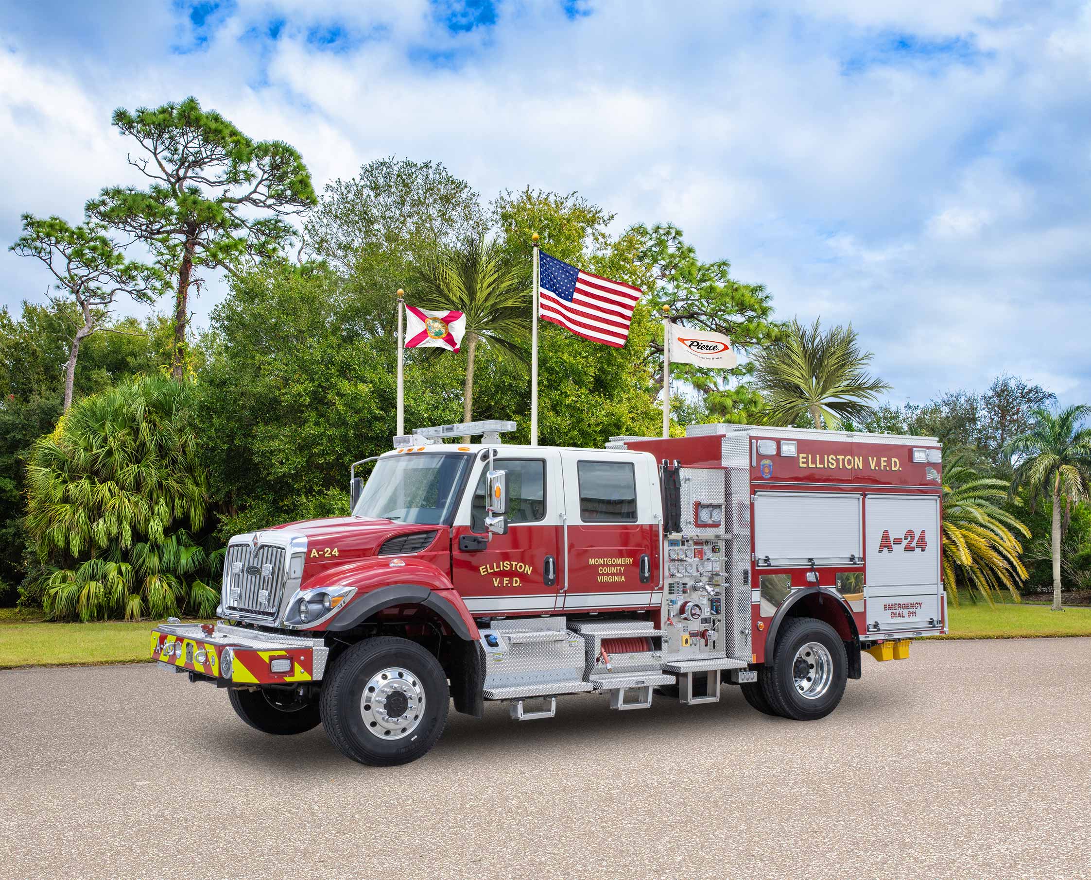 Elliston Fire Department - Pumper