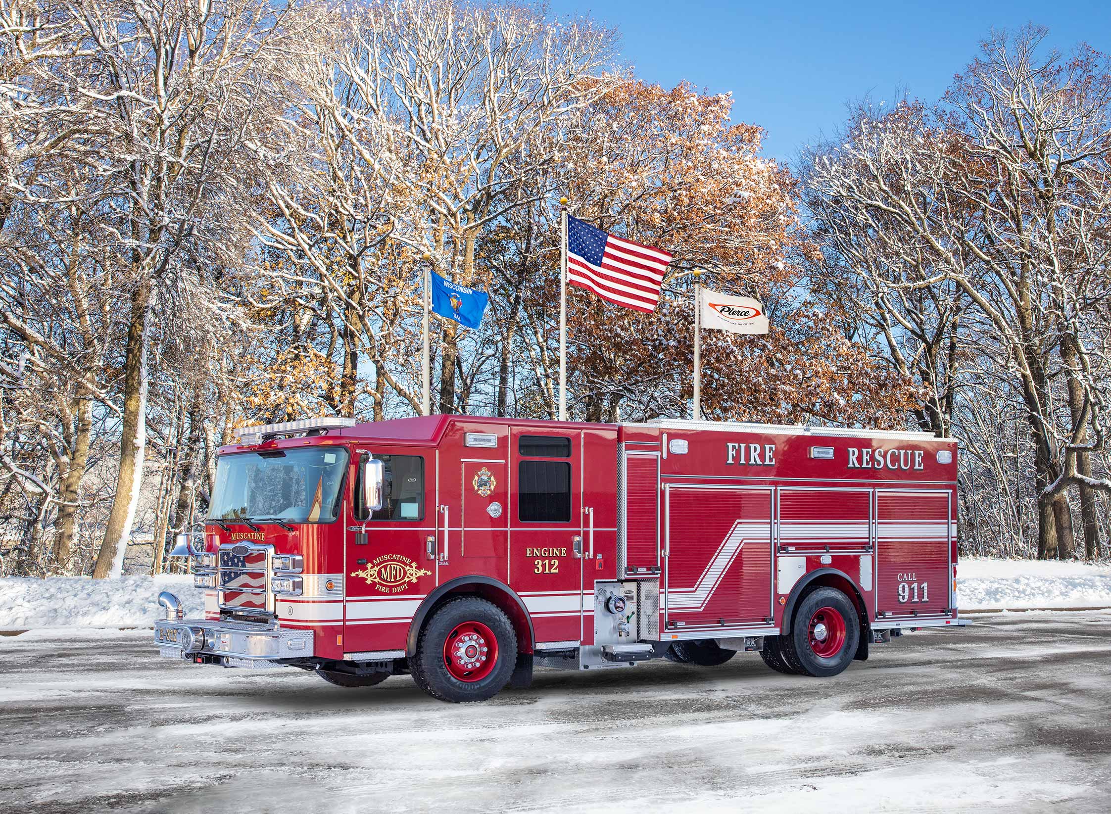 Muscatine Fire Department - Pumper