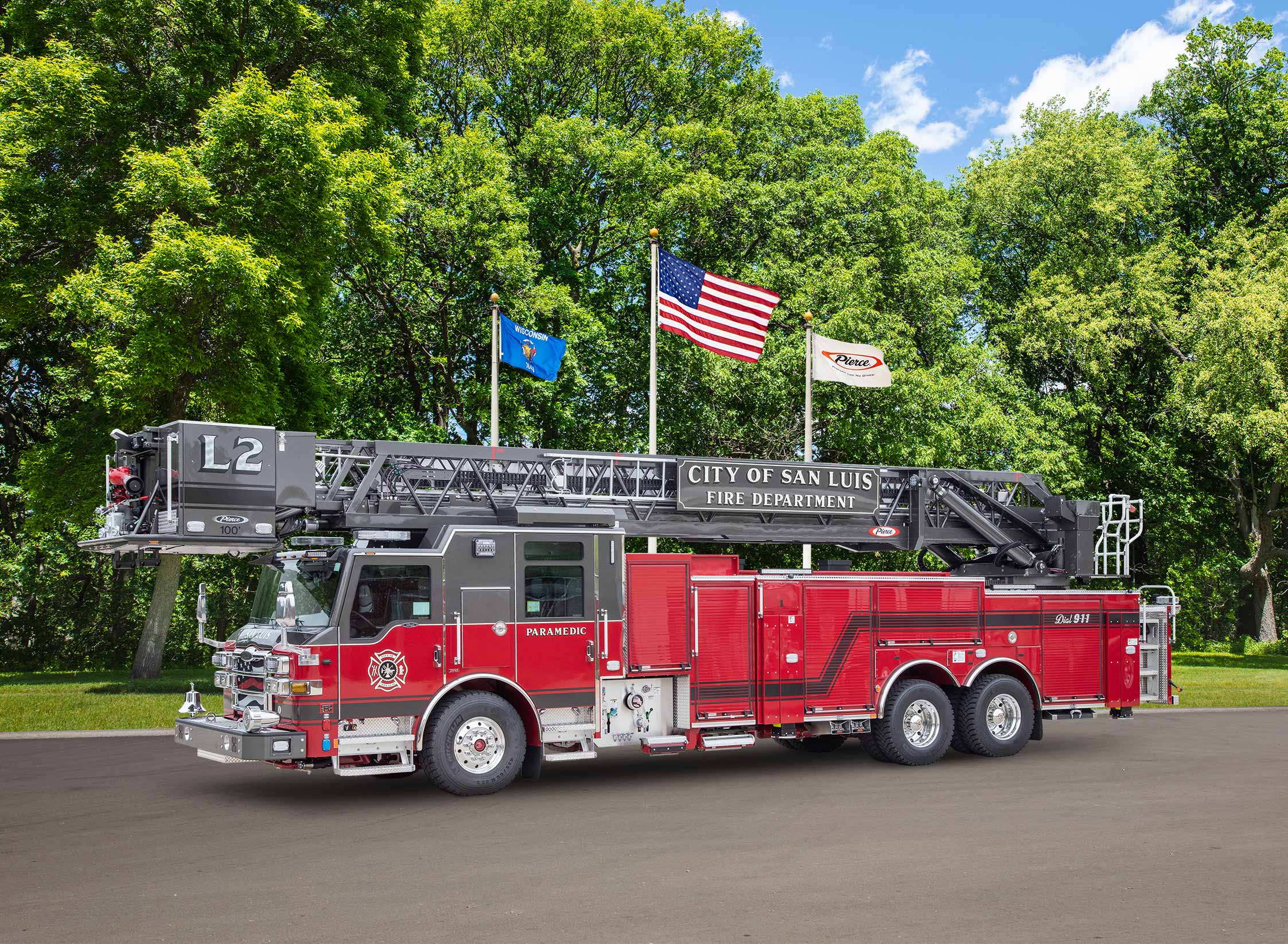 San Luis Fire Department - Aerial