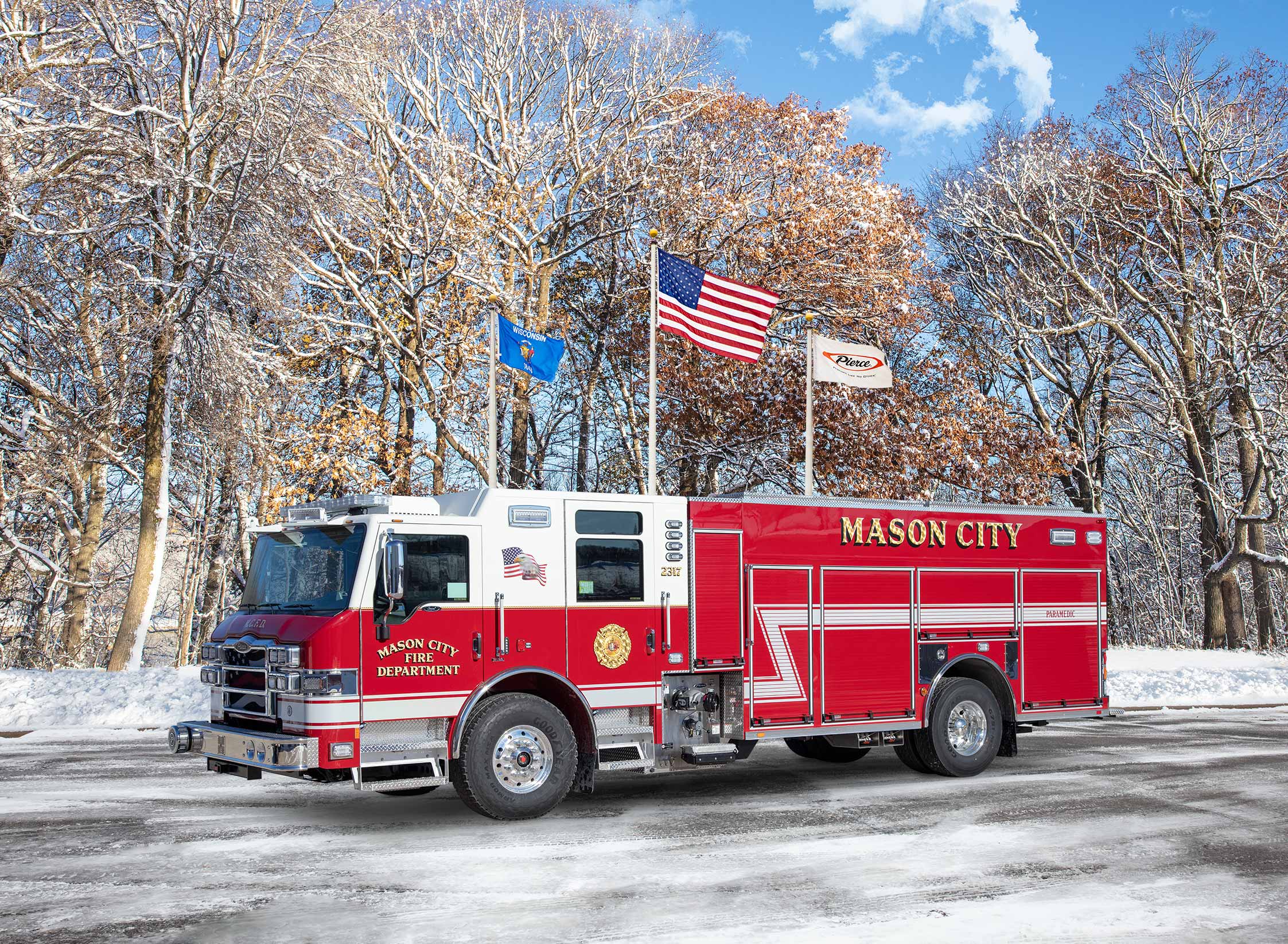 Mason City Fire Department - Pumper