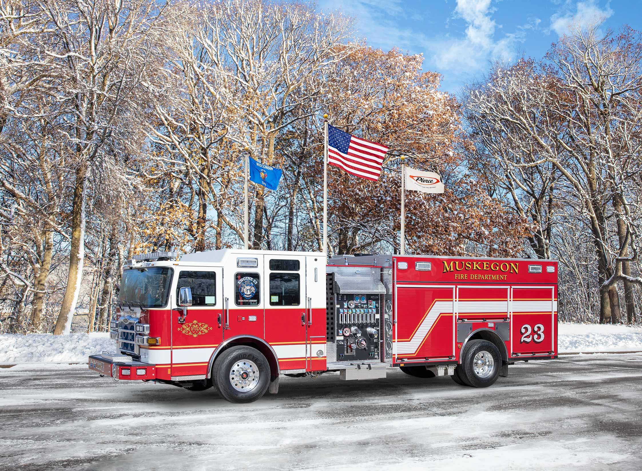Muskegon Fire Department - Pumper