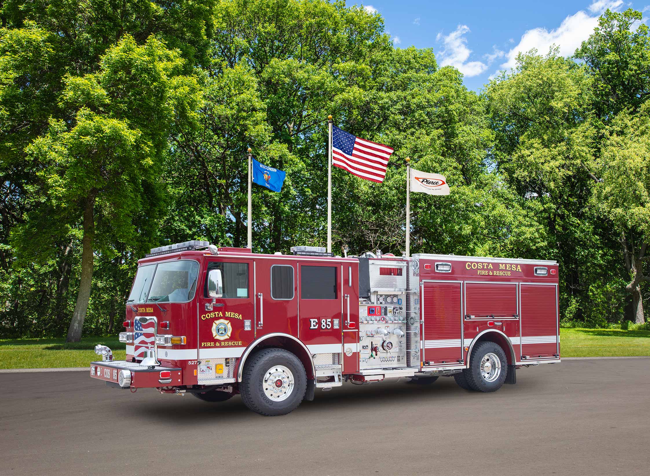 Costa Mesa Fire Department - Pumper