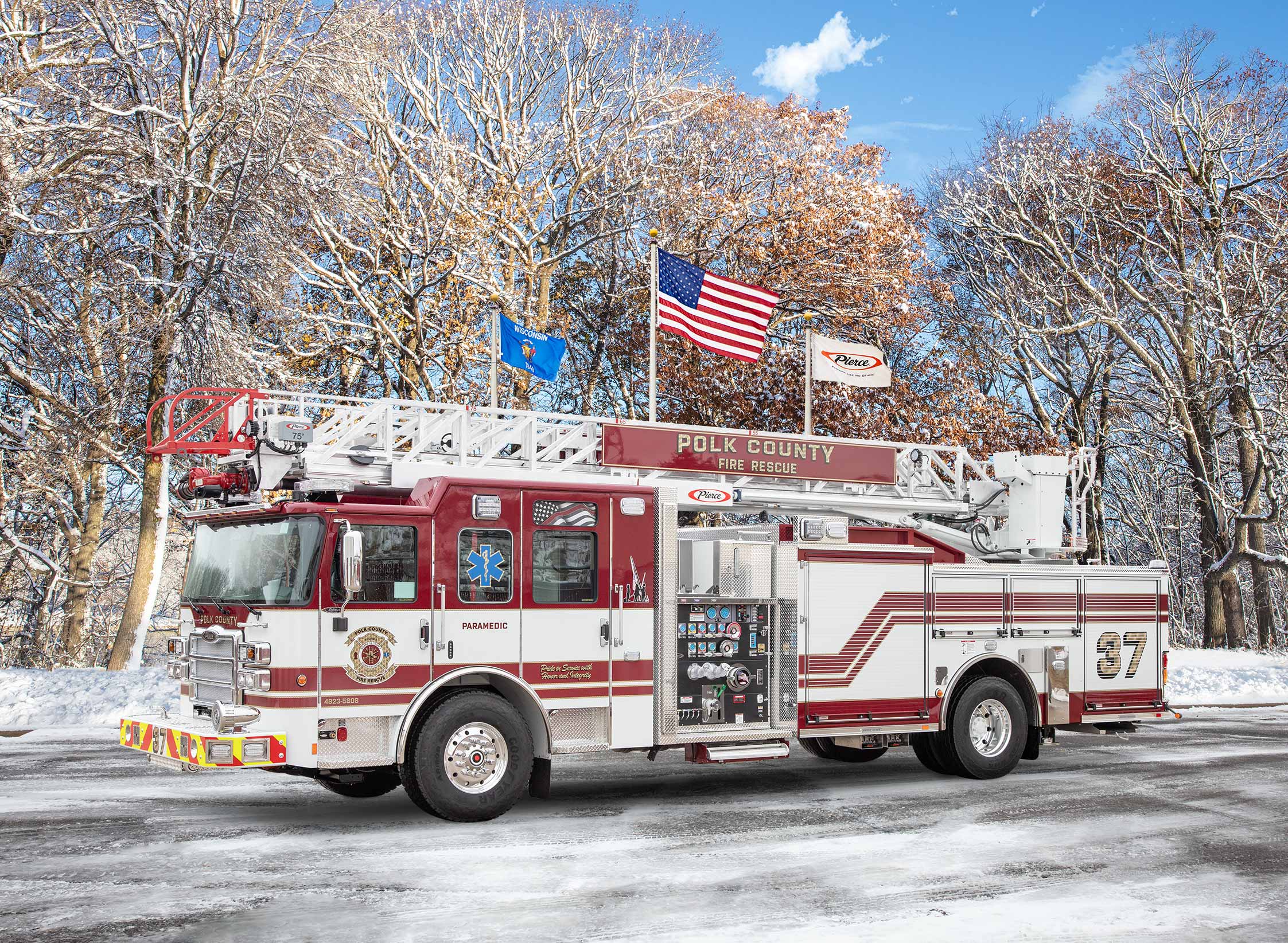 Polk County Fire Rescue - Aerial