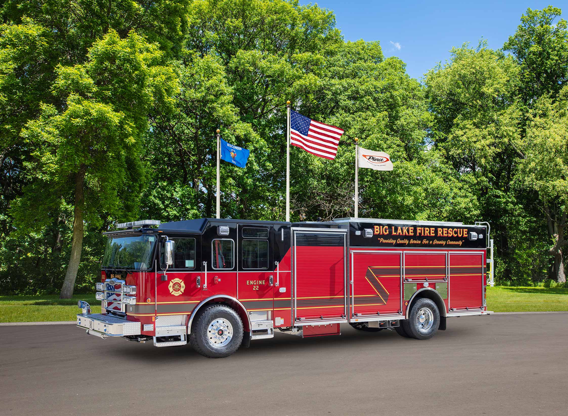 Big Lake Fire Department - Pumper
