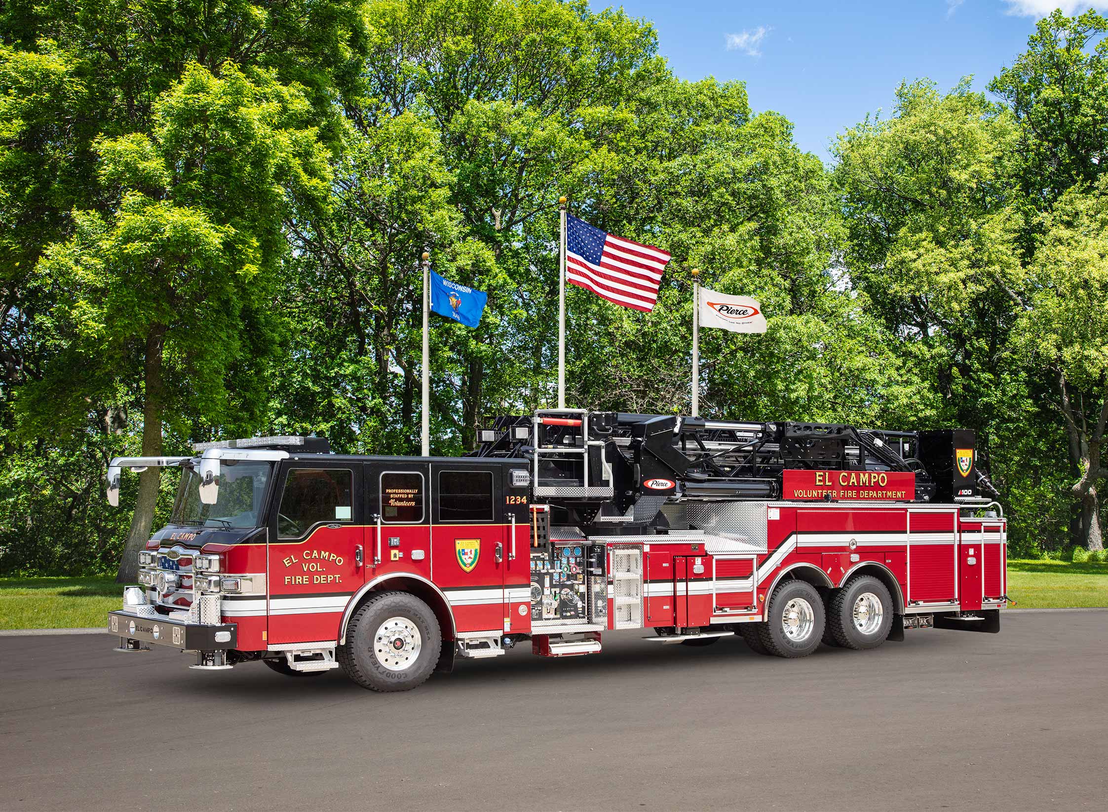 El Campo Volunteer Fire Department - Aerial