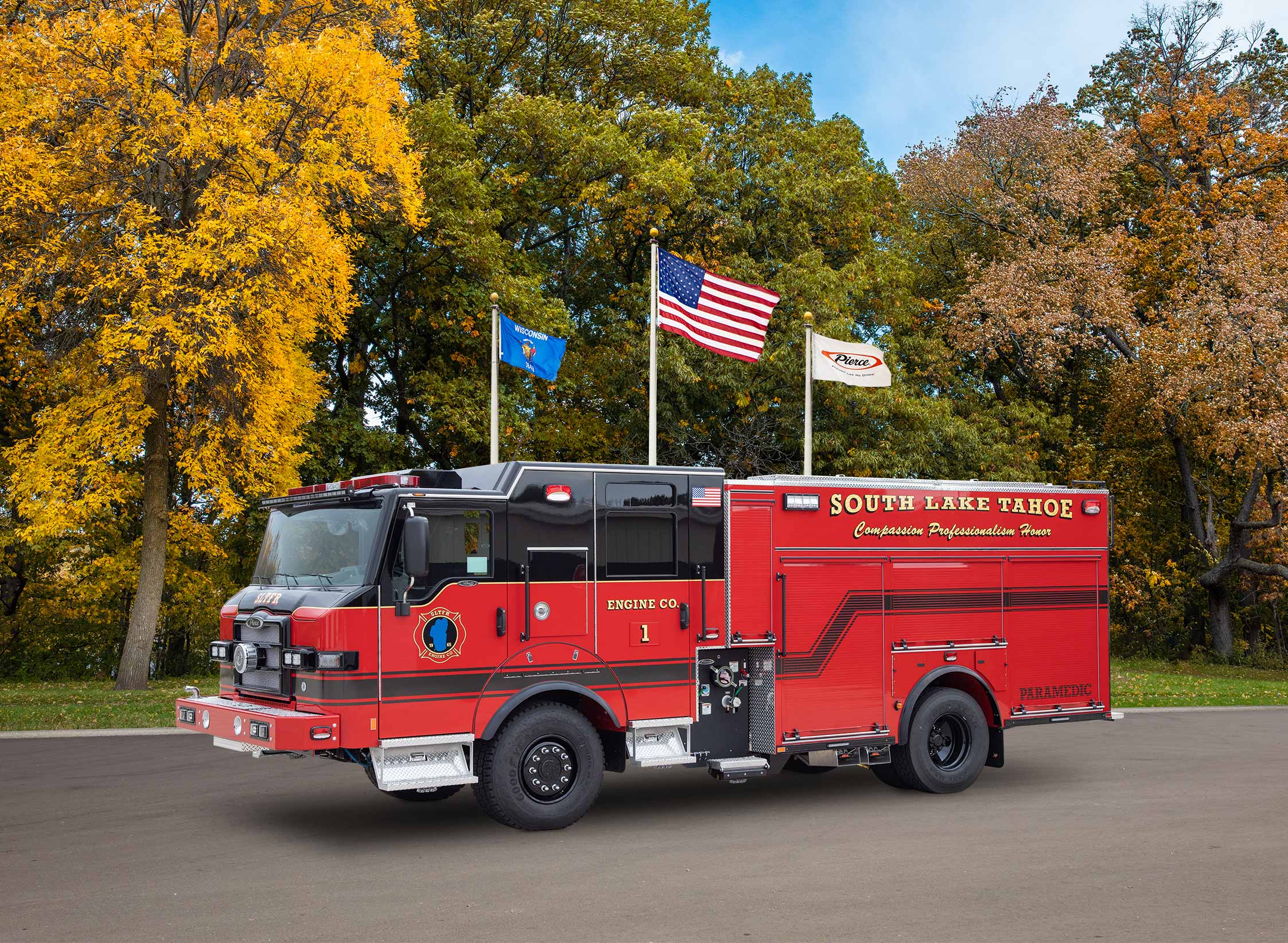 South Lake Tahoe Fire Rescue - Pumper