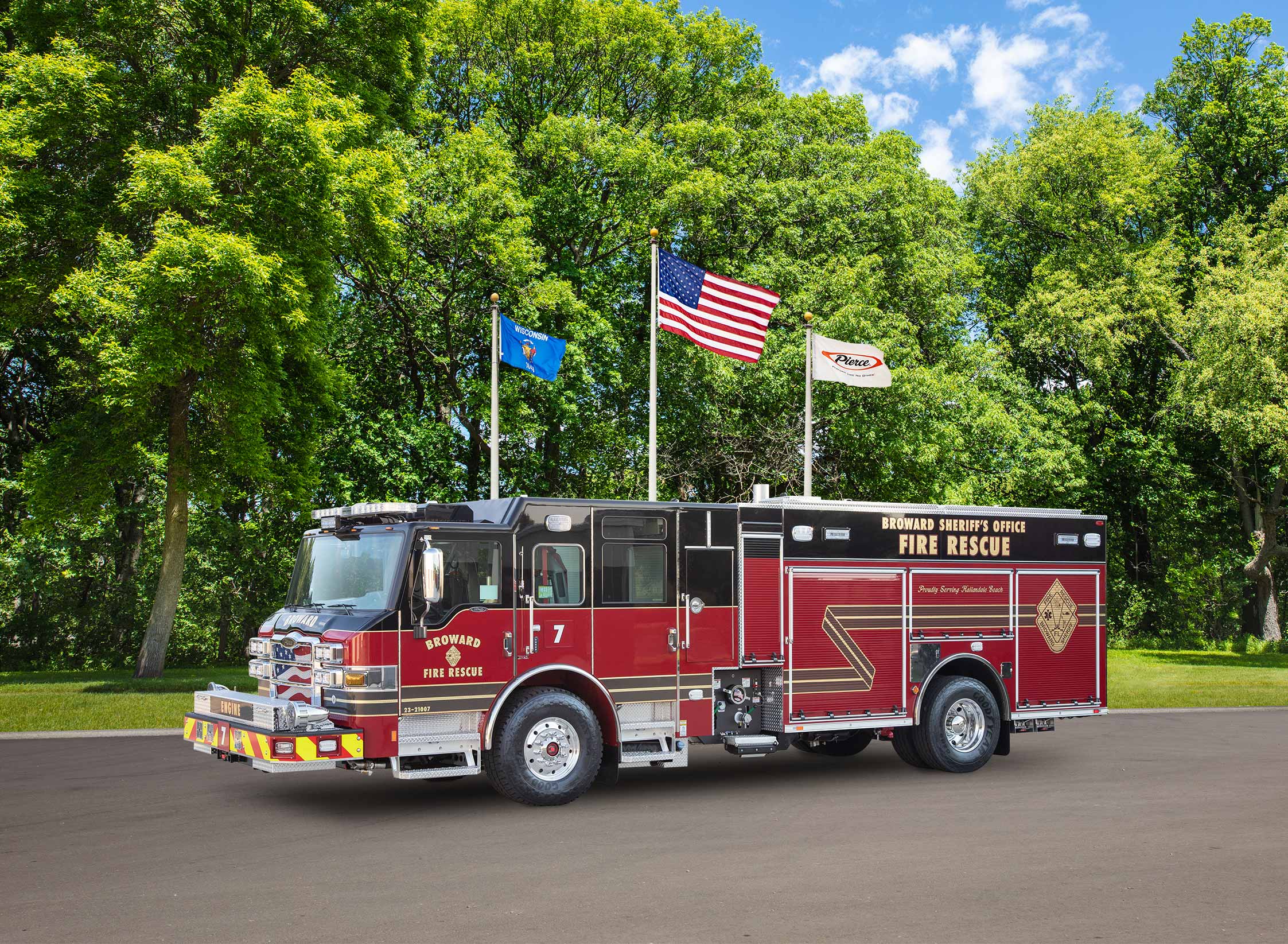 Hallandale Beach Fire Rescue - Pumper