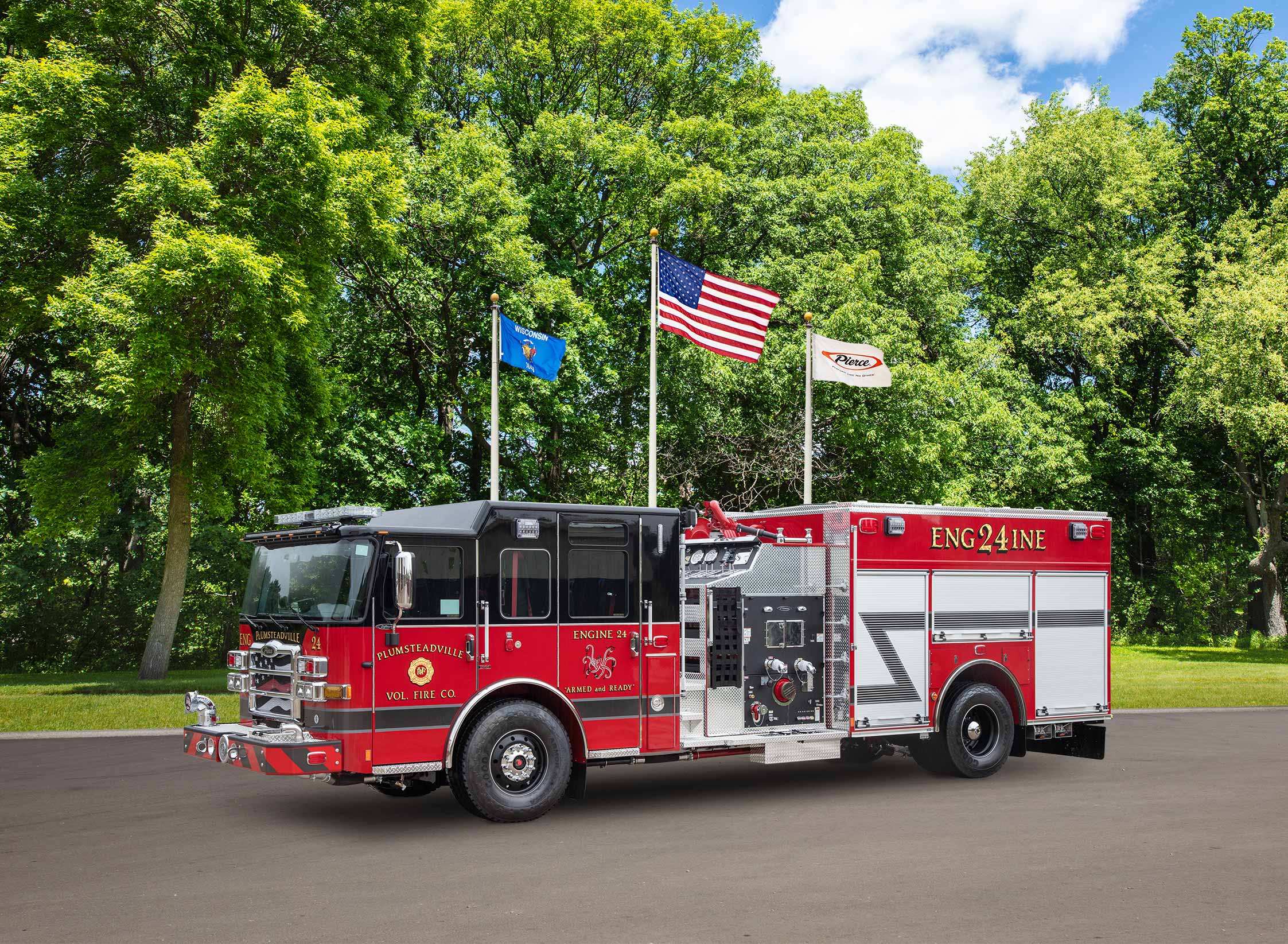 Plumsteadville Volunteer Fire Company - Pumper