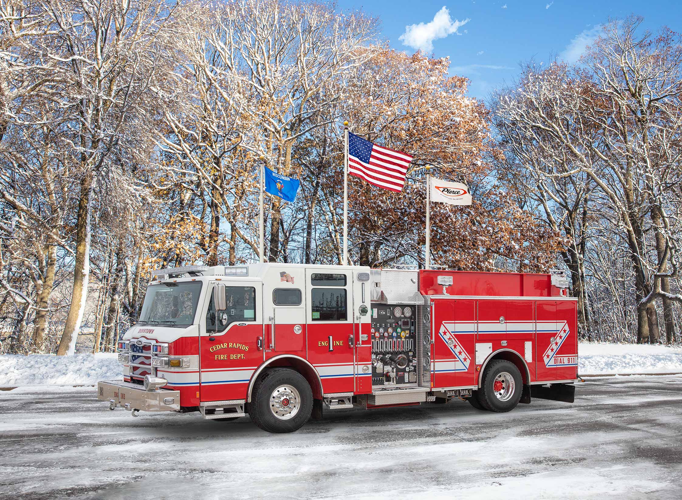 Cedar Rapids Fire Department - Pumper