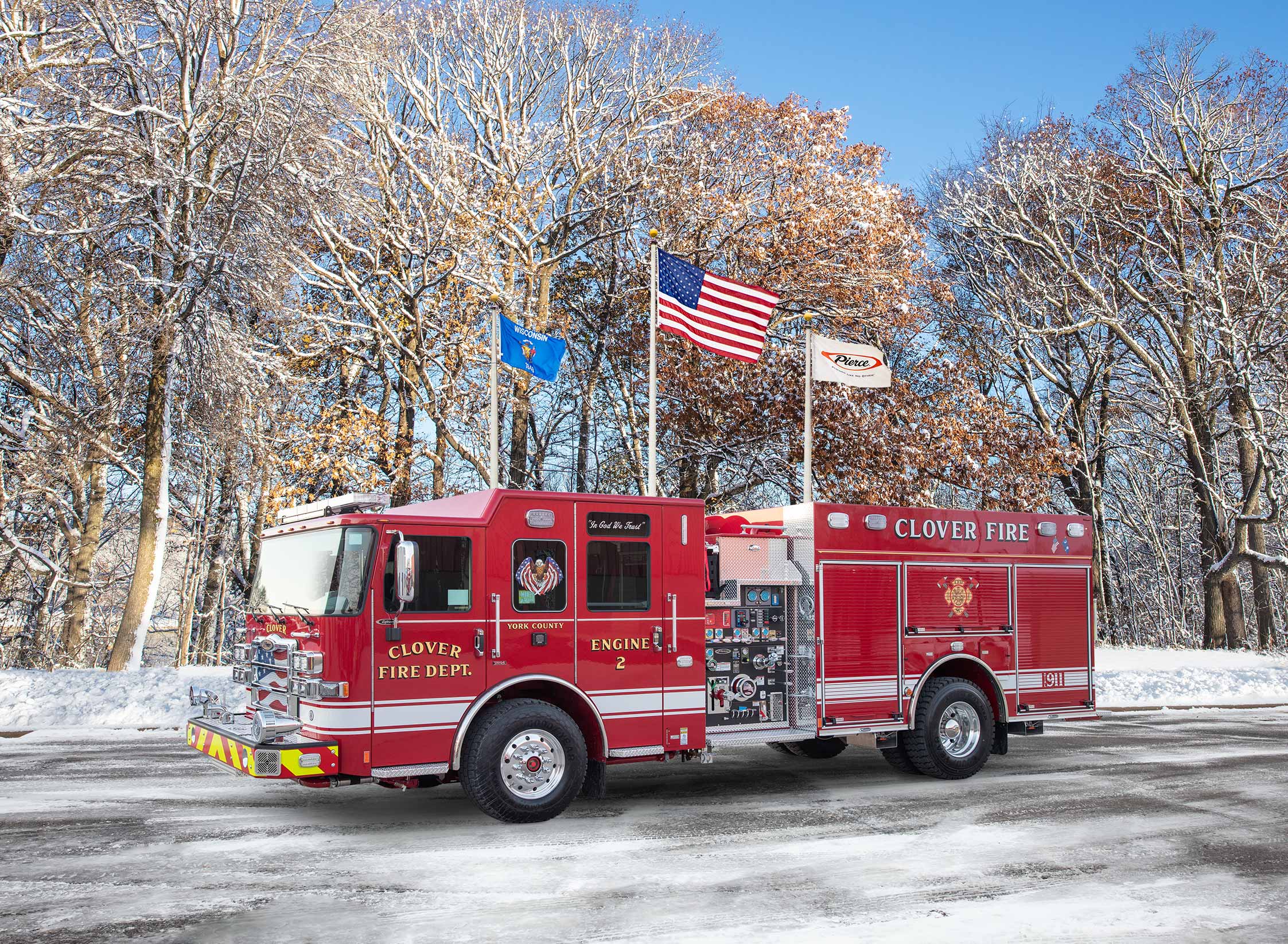 Clover Fire Department - Pumper