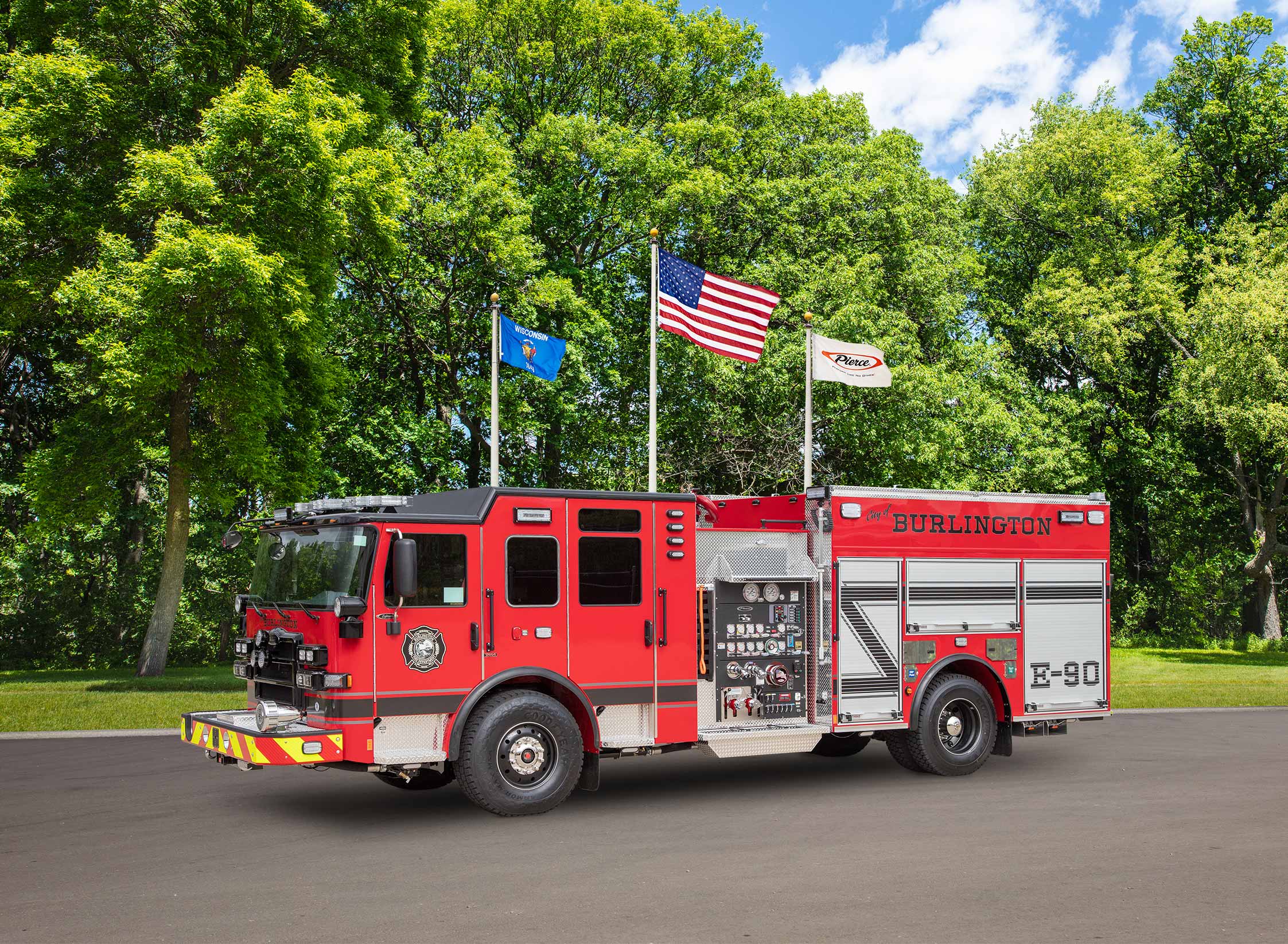 Burlington Fire Department - Pumper