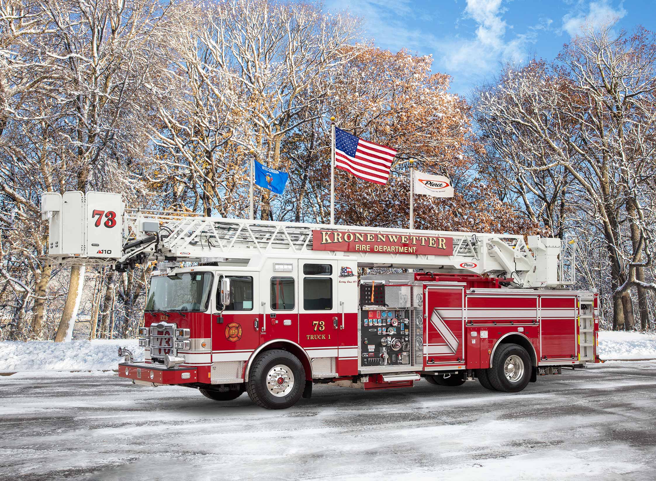 Kronenwetter Fire Department - Aerial