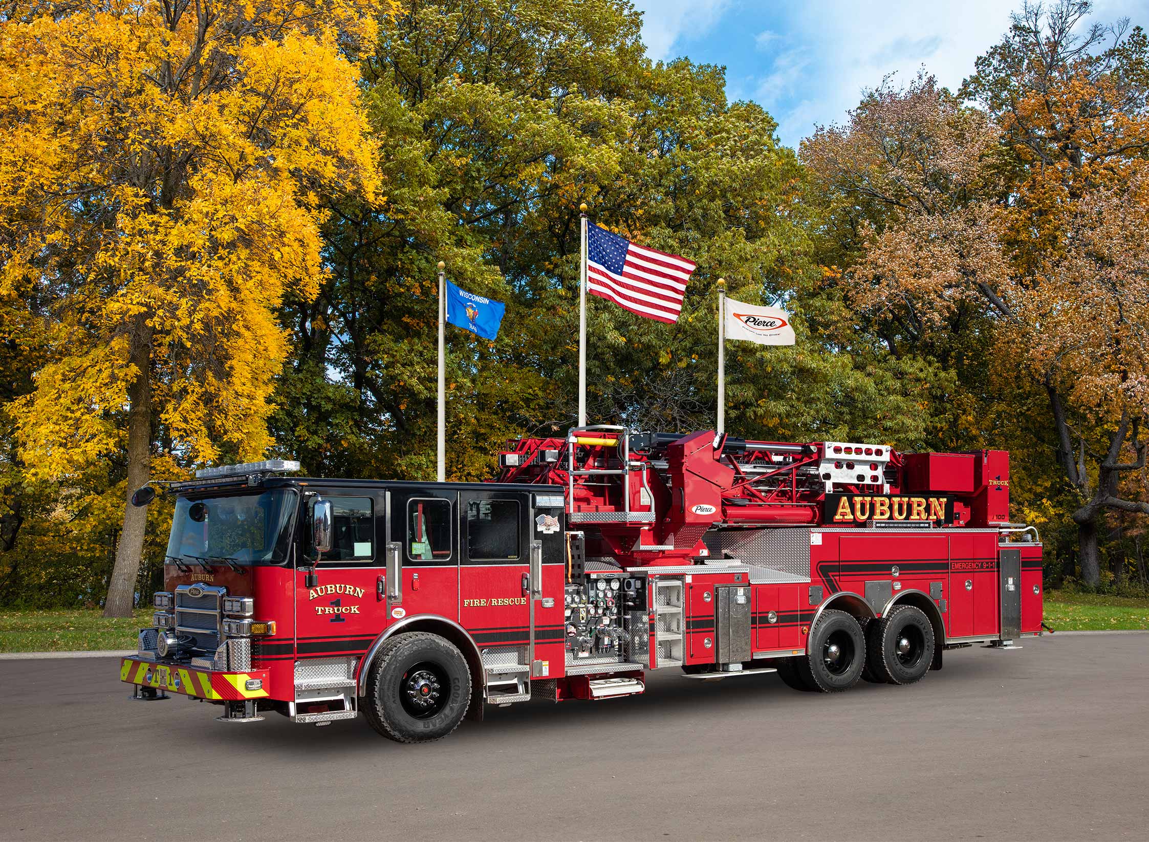Enforcer Aerial delivered to Auburn Fire Department