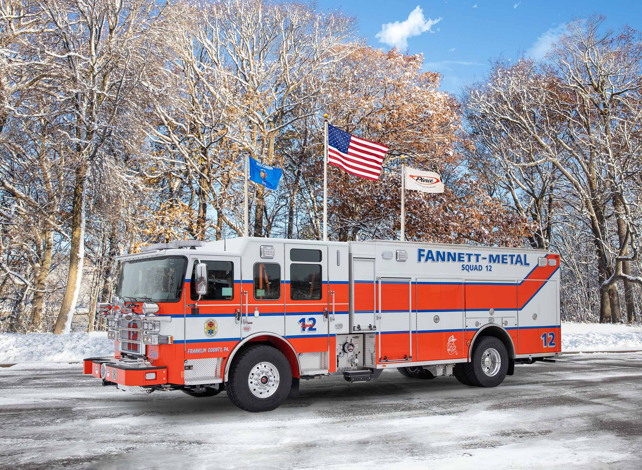 Fannett-Metal Fire & Ambulance Company Inc. - Pumper