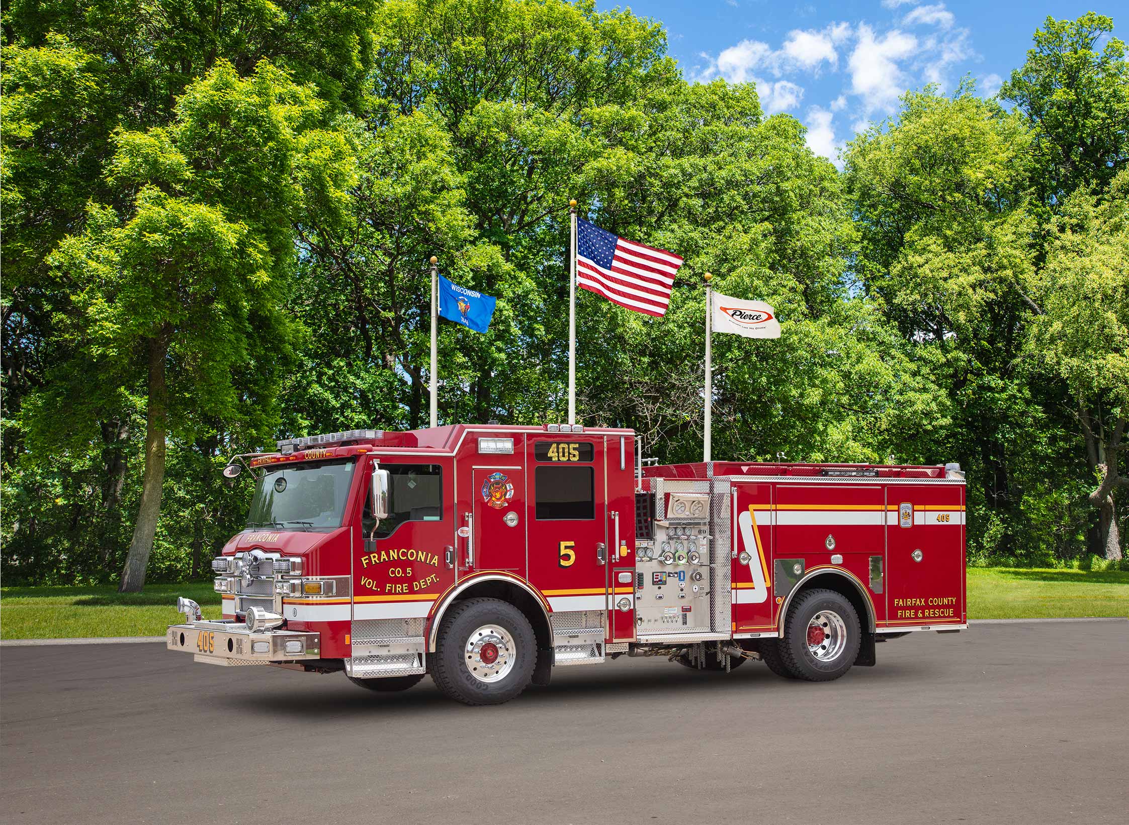 Franconia Volunteer Fire Department - Pumper
