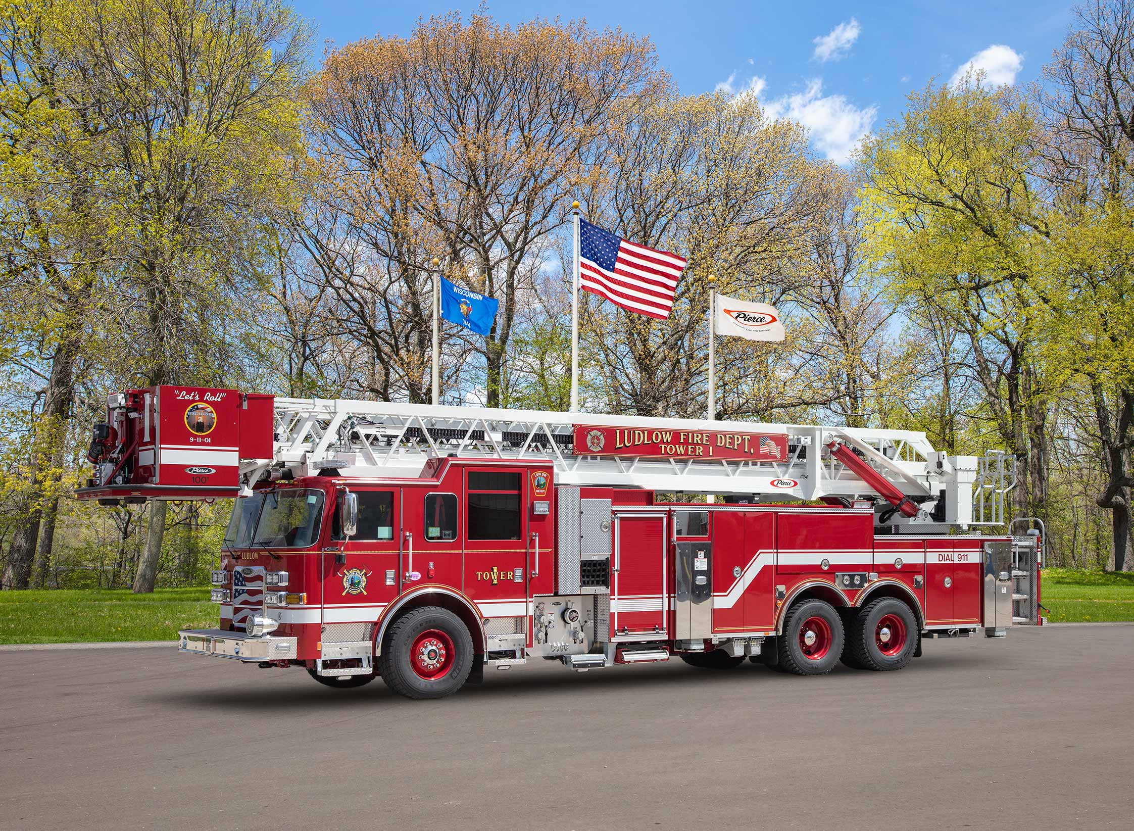 Ludlow Fire Department - Aerial