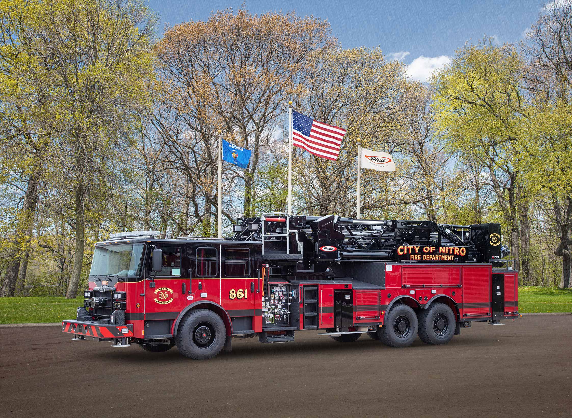 Nitro Fire Department - Aerial