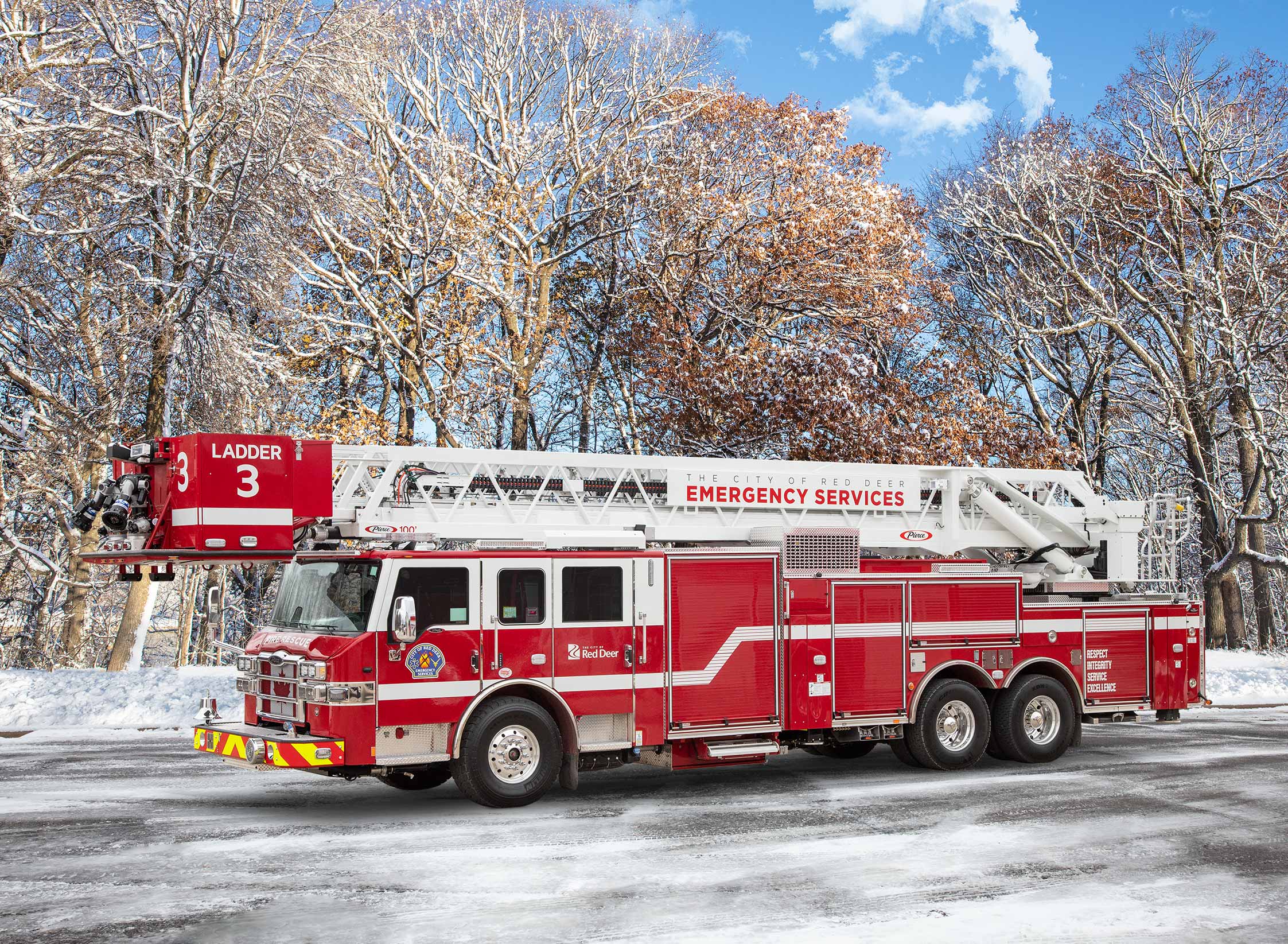 Red Deer Fire Department - Aerial