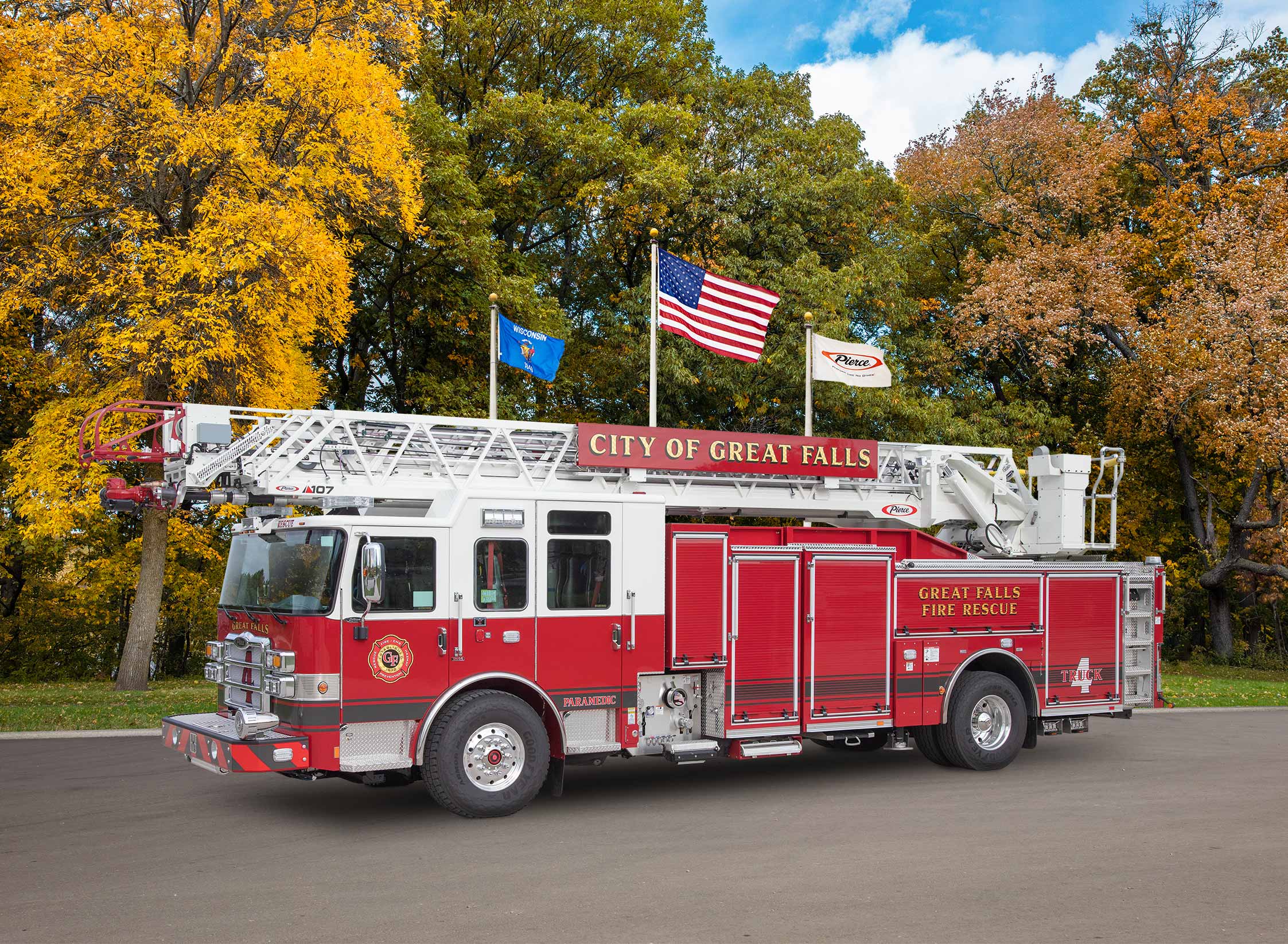 Great Falls Fire Rescue - Aerial
