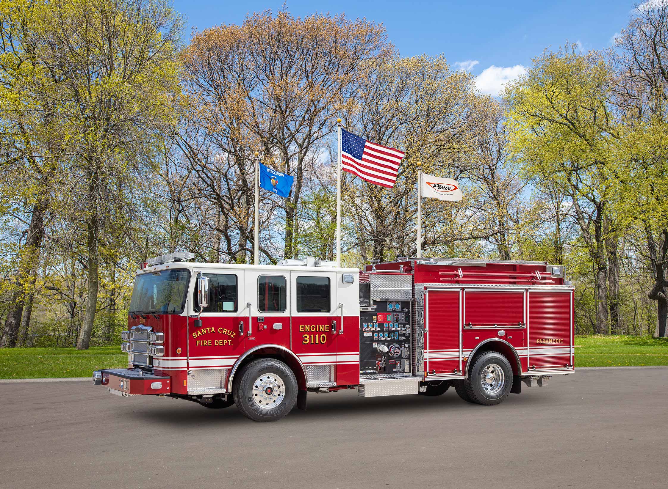 Santa Cruz Fire Department - Pumper