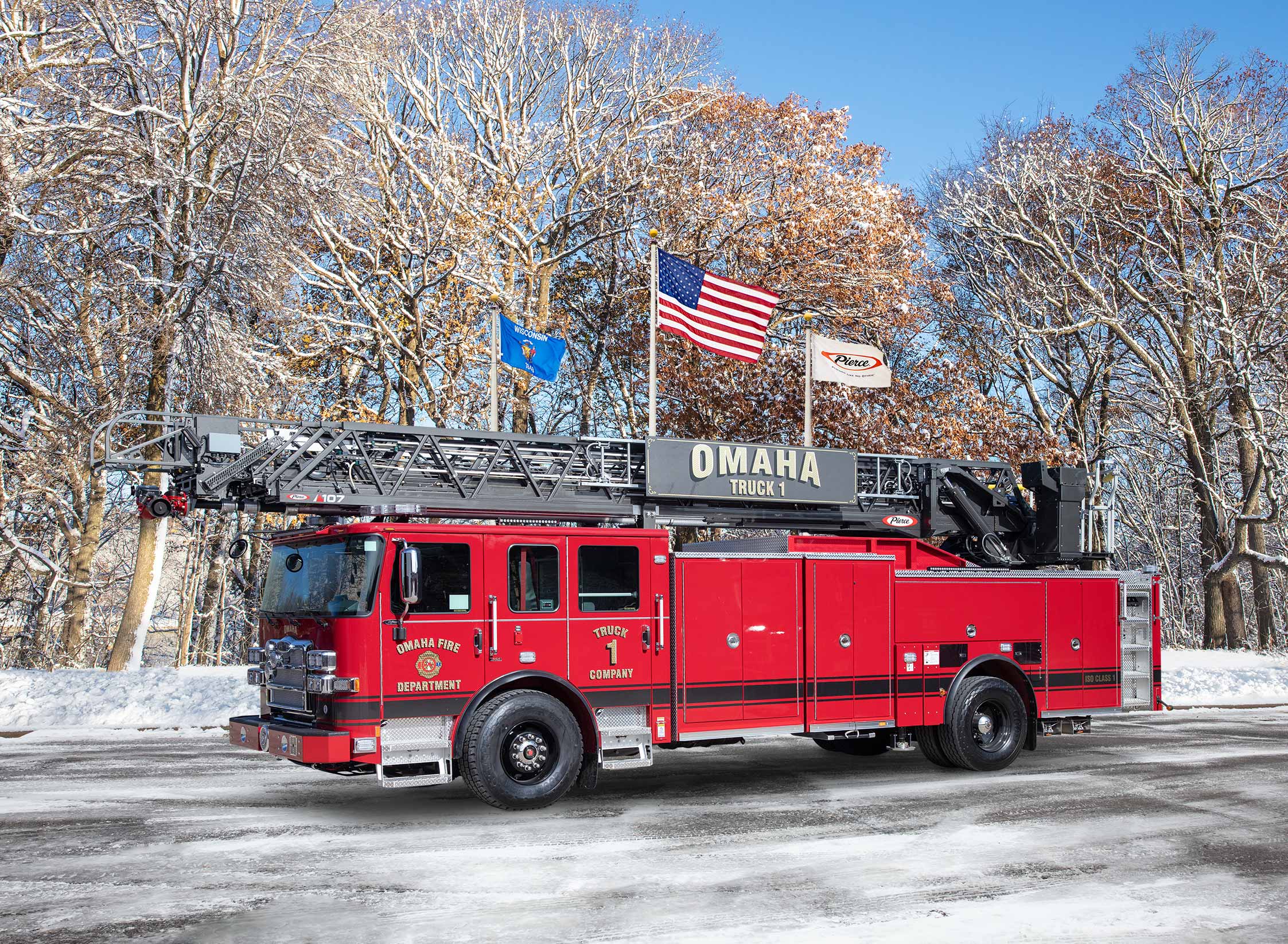 Omaha Fire Department - Aerial