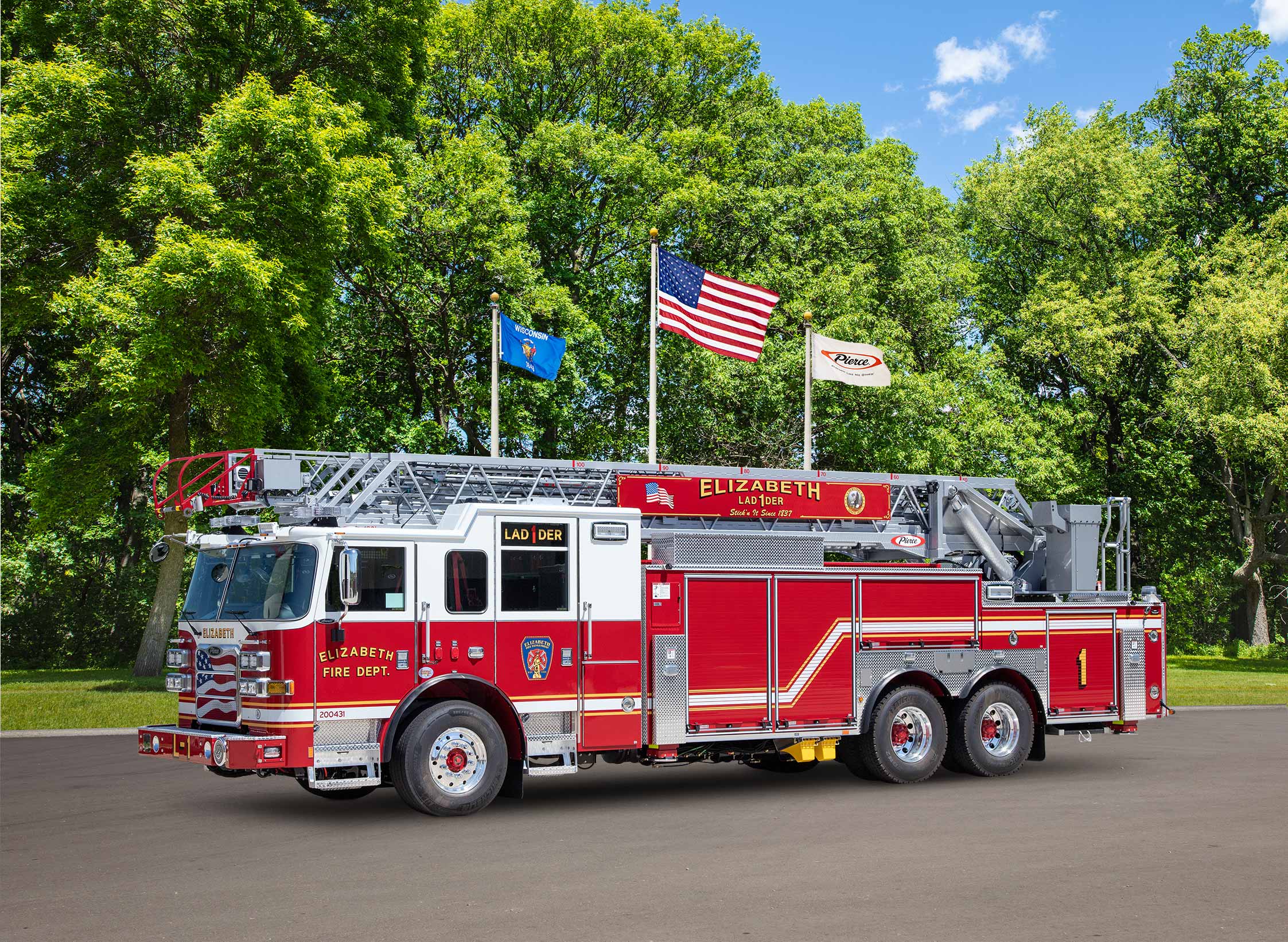 Elizabeth Fire Department - Aerial