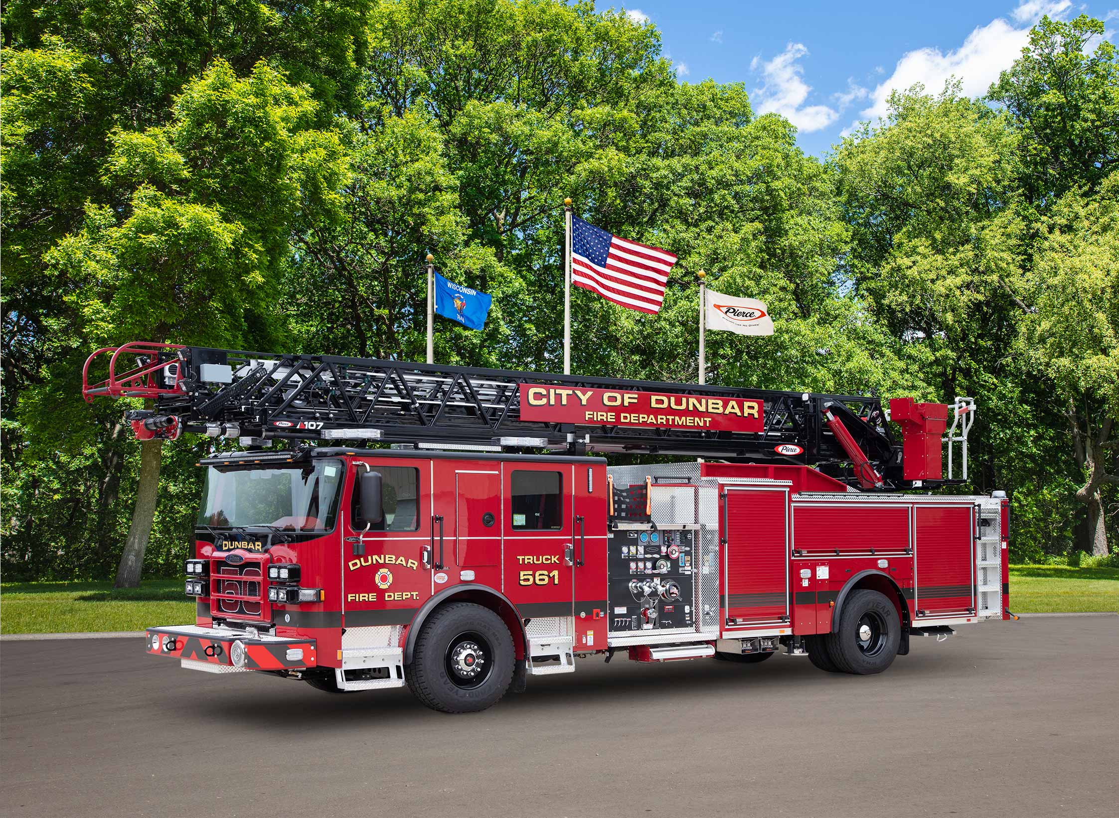 Dunbar Fire Department - Aerial