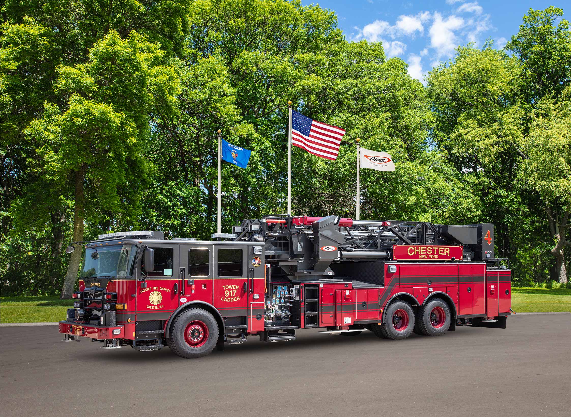 Chester Fire District - Aerial