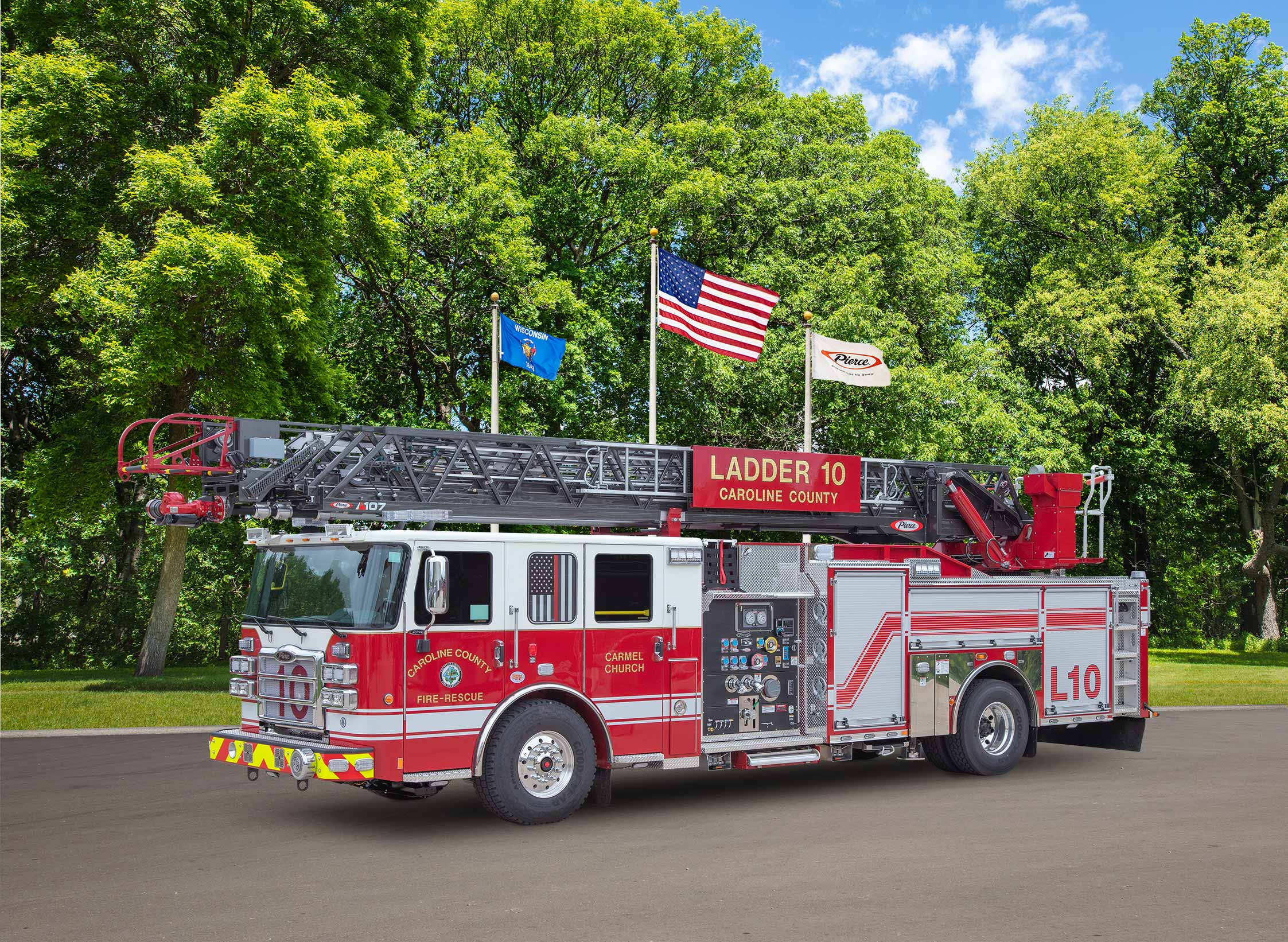 Caroline County Fire-Rescue - Aerial