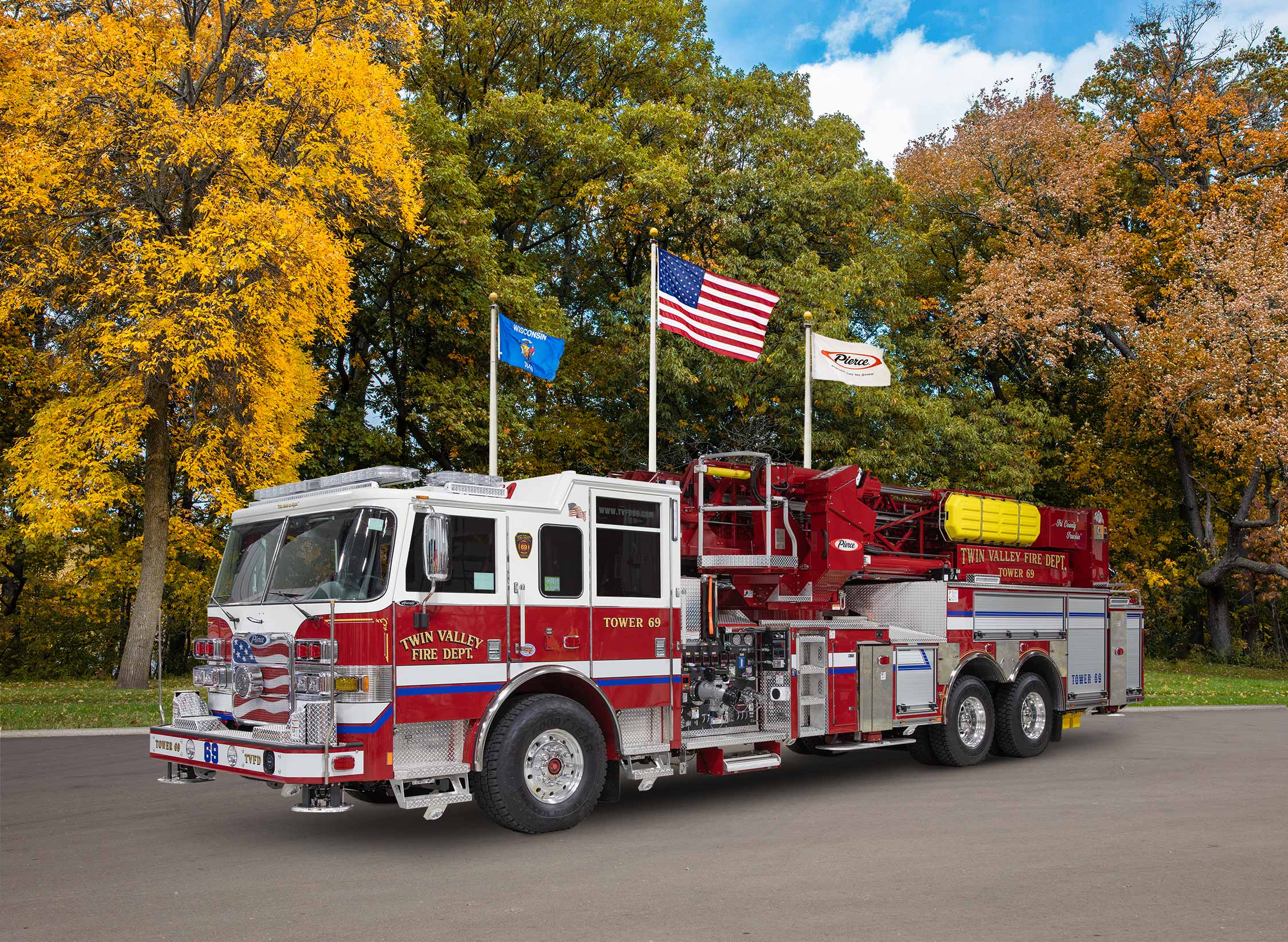 Twin Valley Fire Department - Aerial