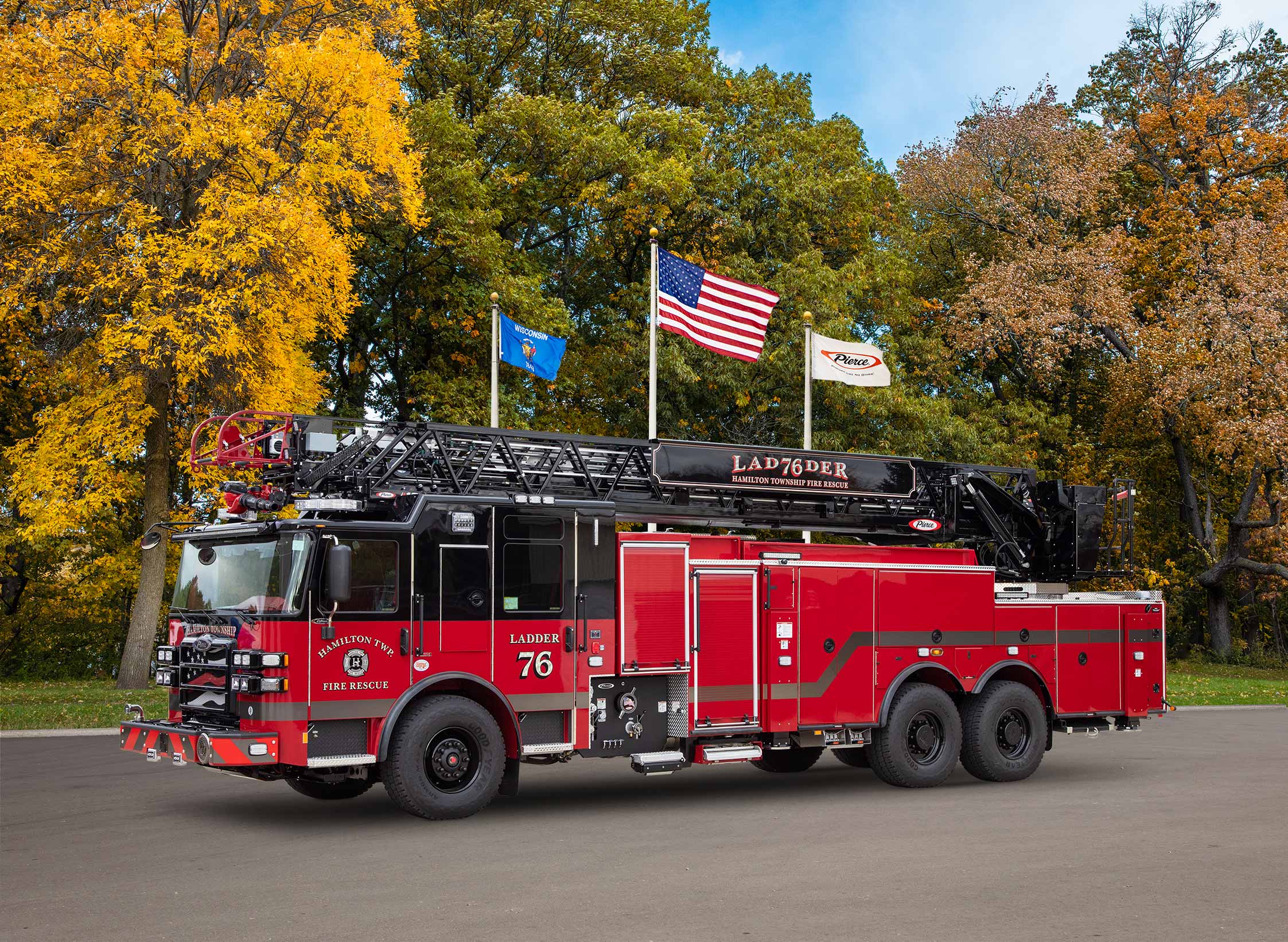 Hamilton Township Fire Rescue - Aerial