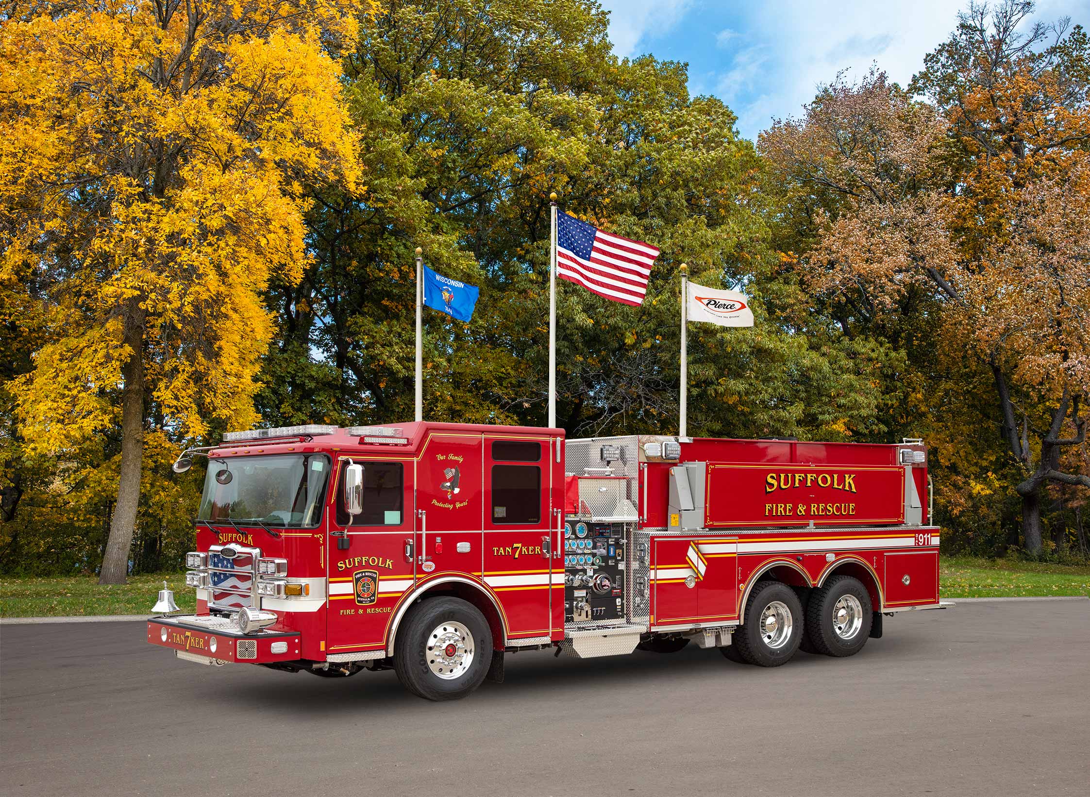 City of Suffolk Department of Fire & Rescue - Tanker