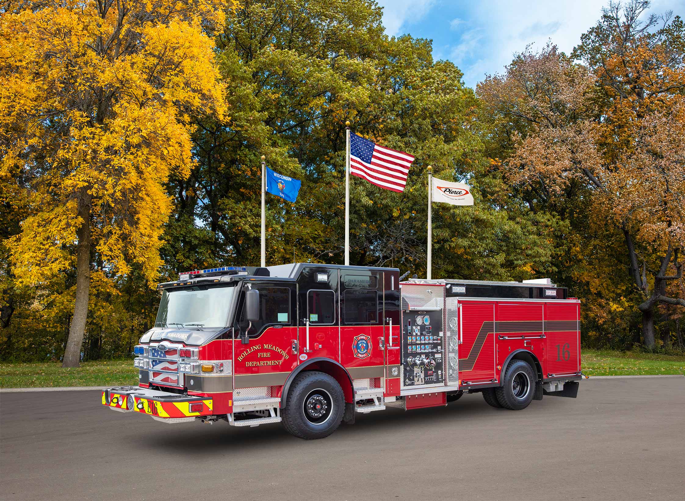 Rolling Meadows Fire Department - Pumper – Pumper | Pierce | Rolling Meadows, Illinois