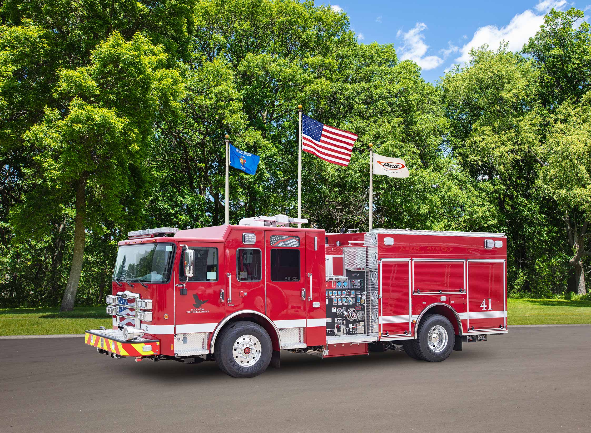 Black Hawk Fire Department - Pumper