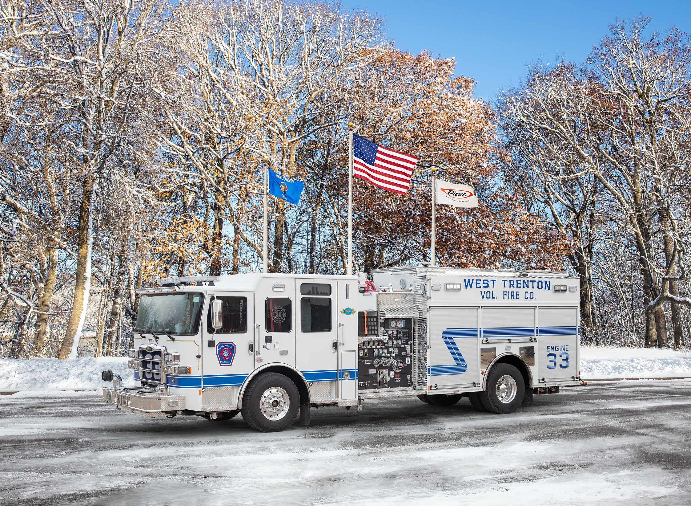 Ewing Township Fire Department - Pumper