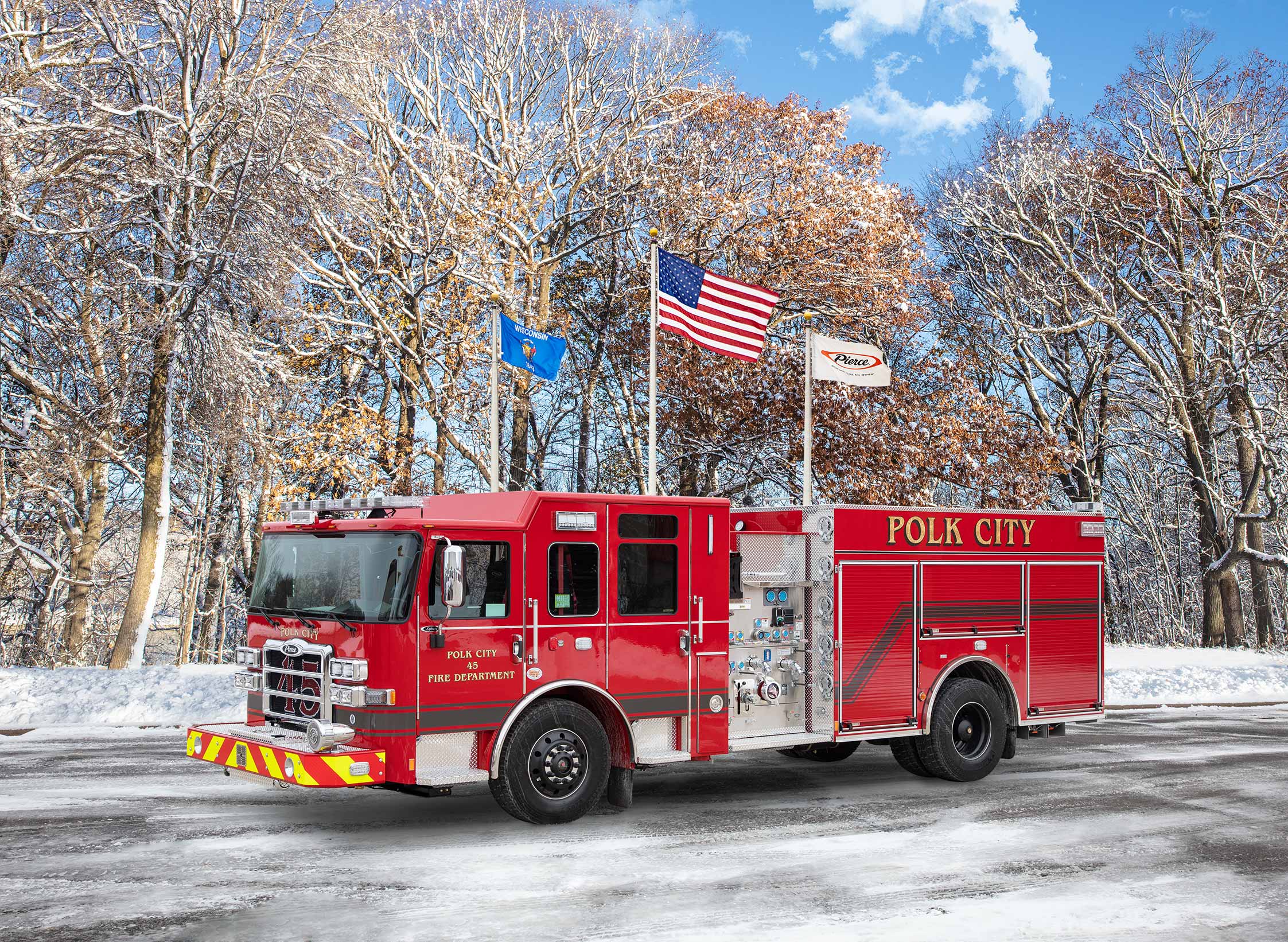 Polk City Fire Department - Pumper