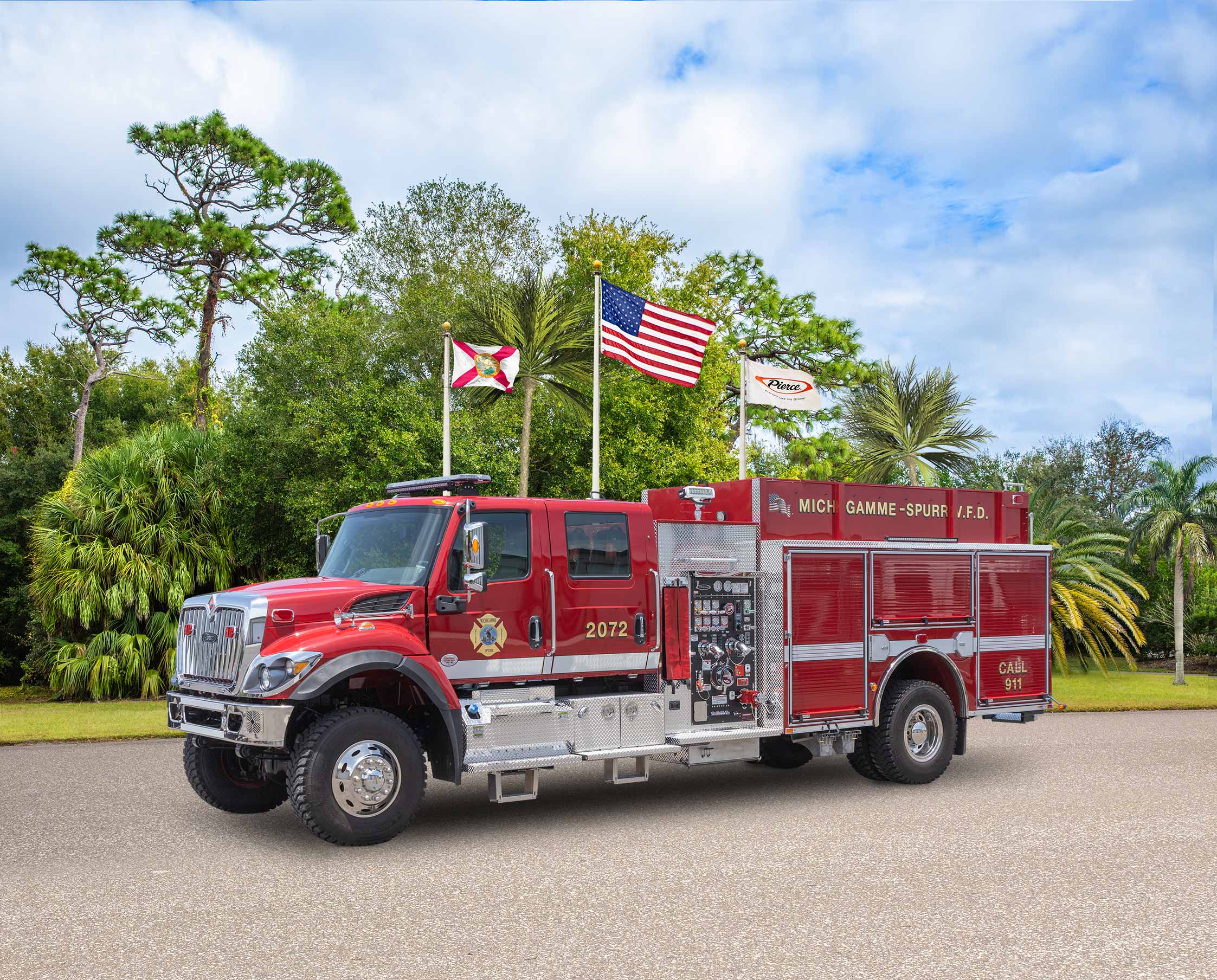 Michigamme-Spurr Volunteer Fire Department - Pumper