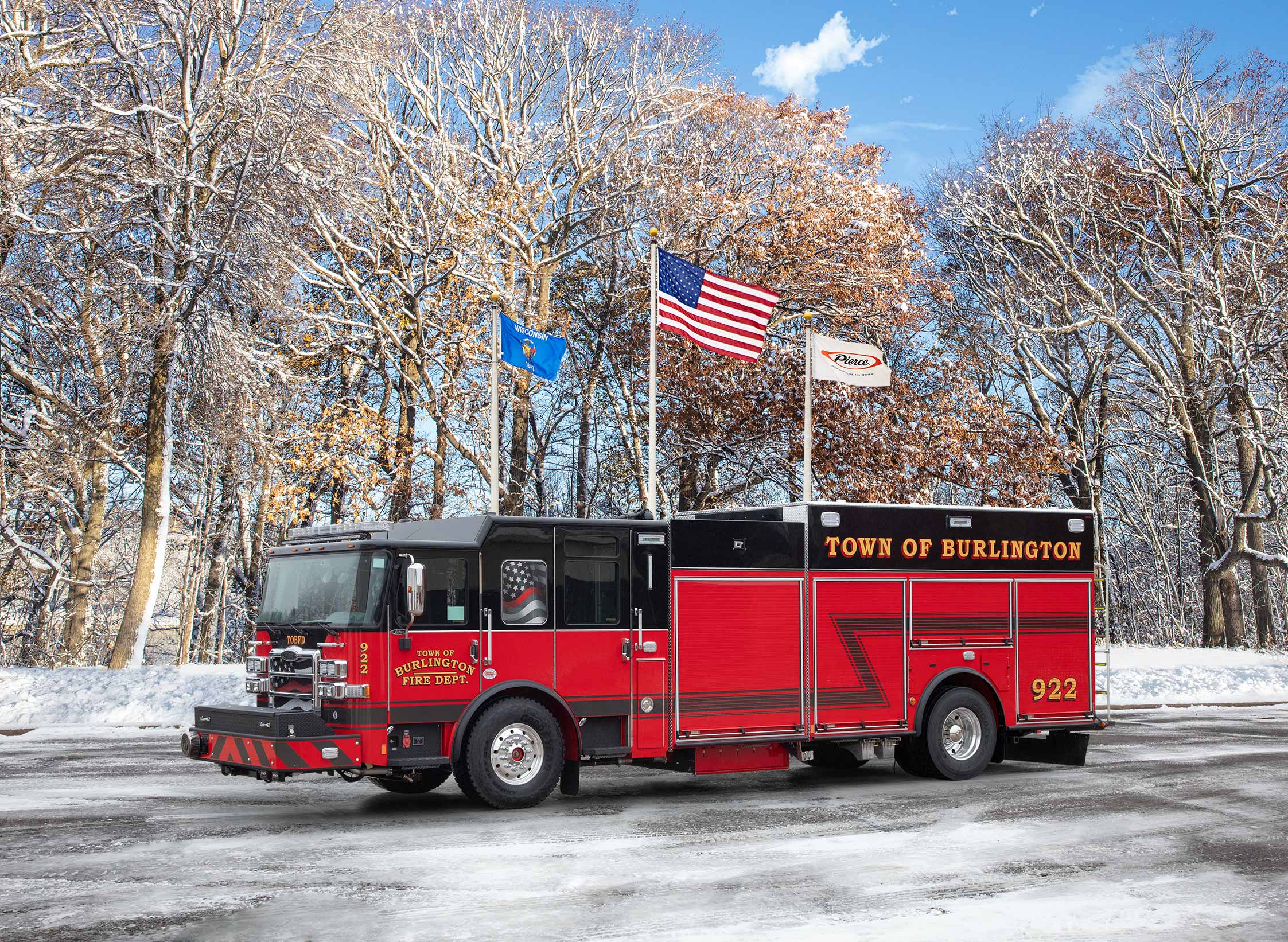 Burlington Fire Department - Pumper