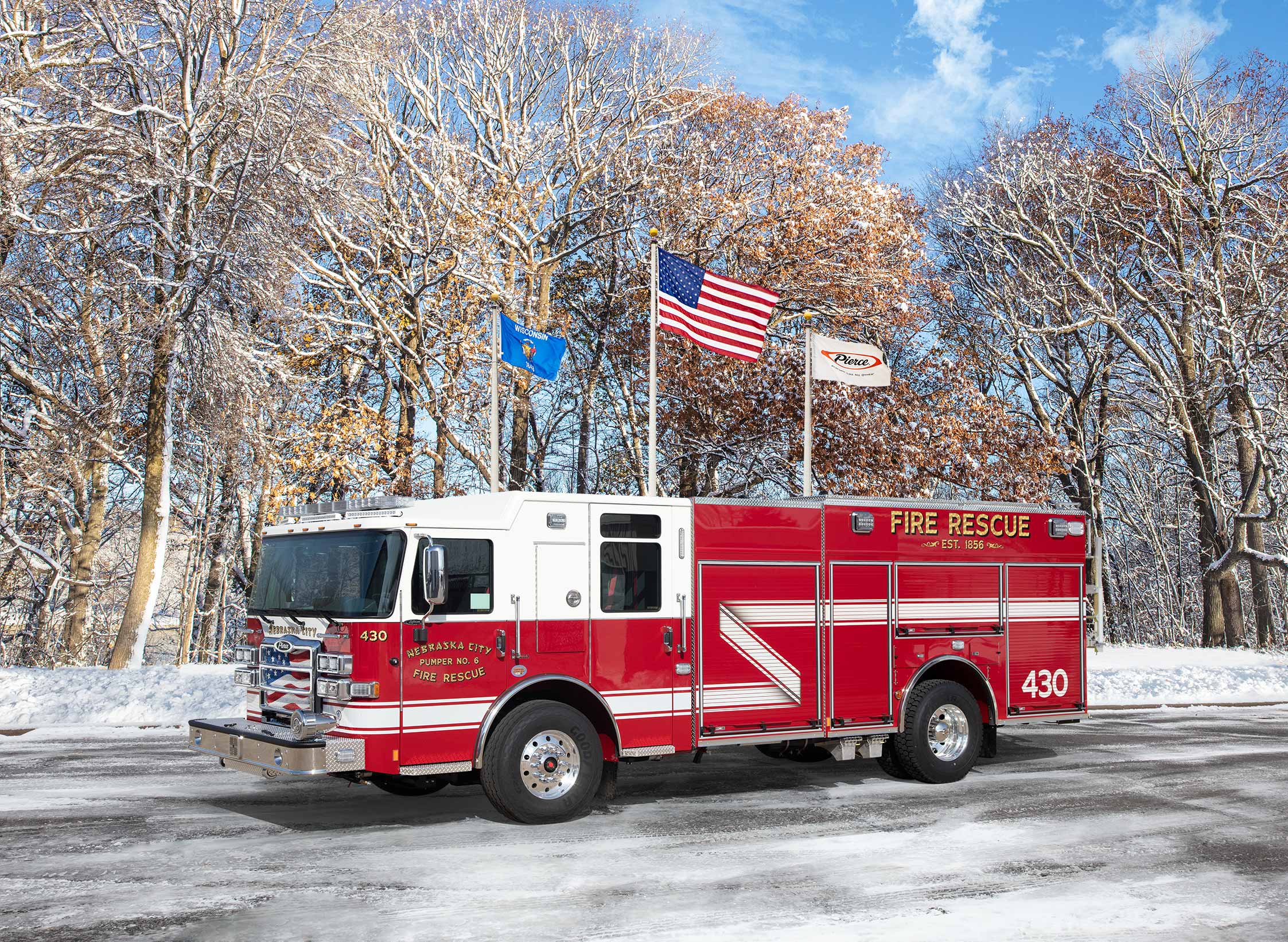 Nebraska City Volunteer Fire Department - Pumper – Pumper | Pierce | Nebraska City, Nebraska