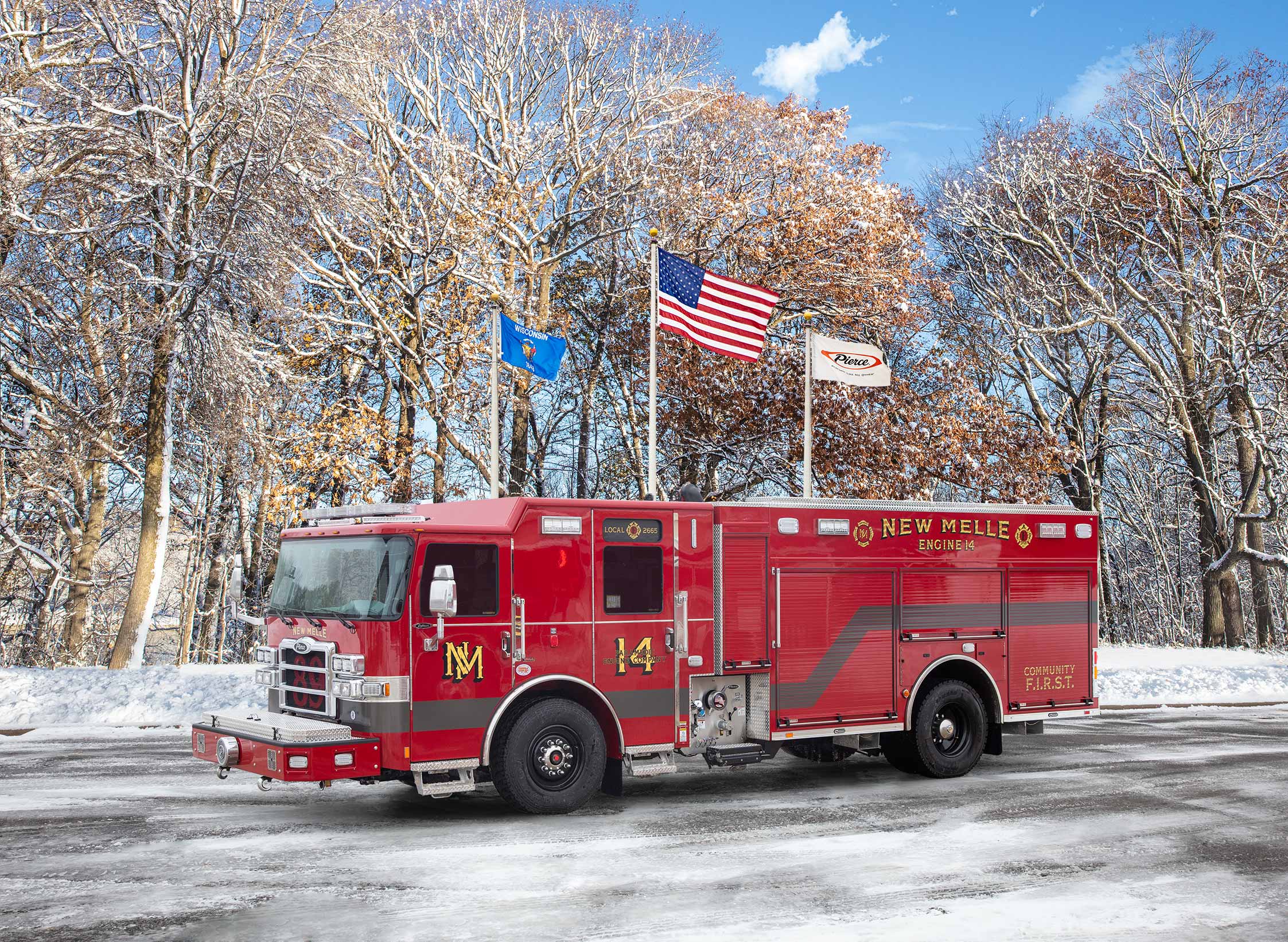 New Melle Fire Protection District - Pumper – Pumper | Pierce | New Melle, Missouri
