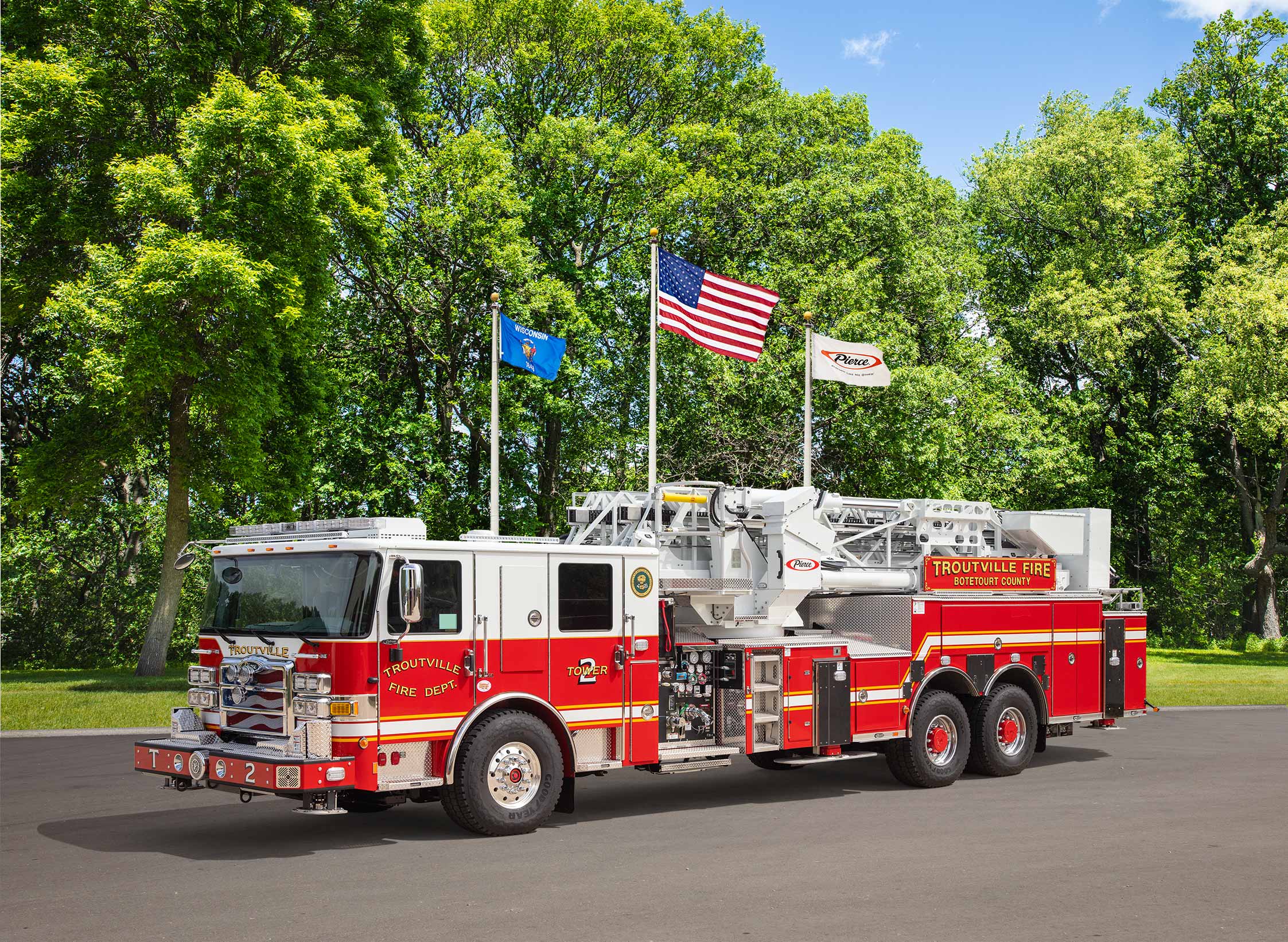 Troutville Volunteer Fire Department - Aerial