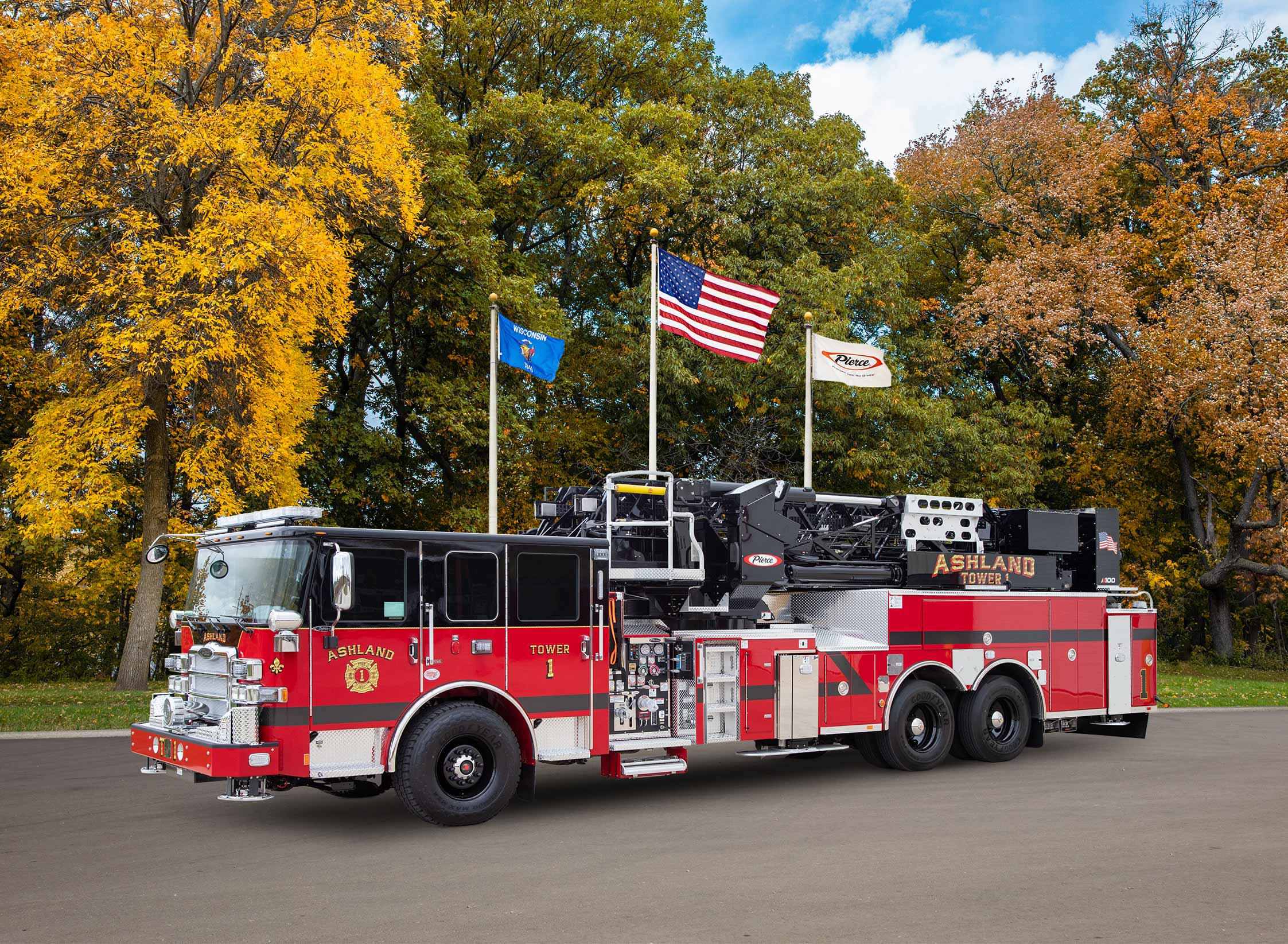 Enforcer Aerial delivered to Ashland Fire Department