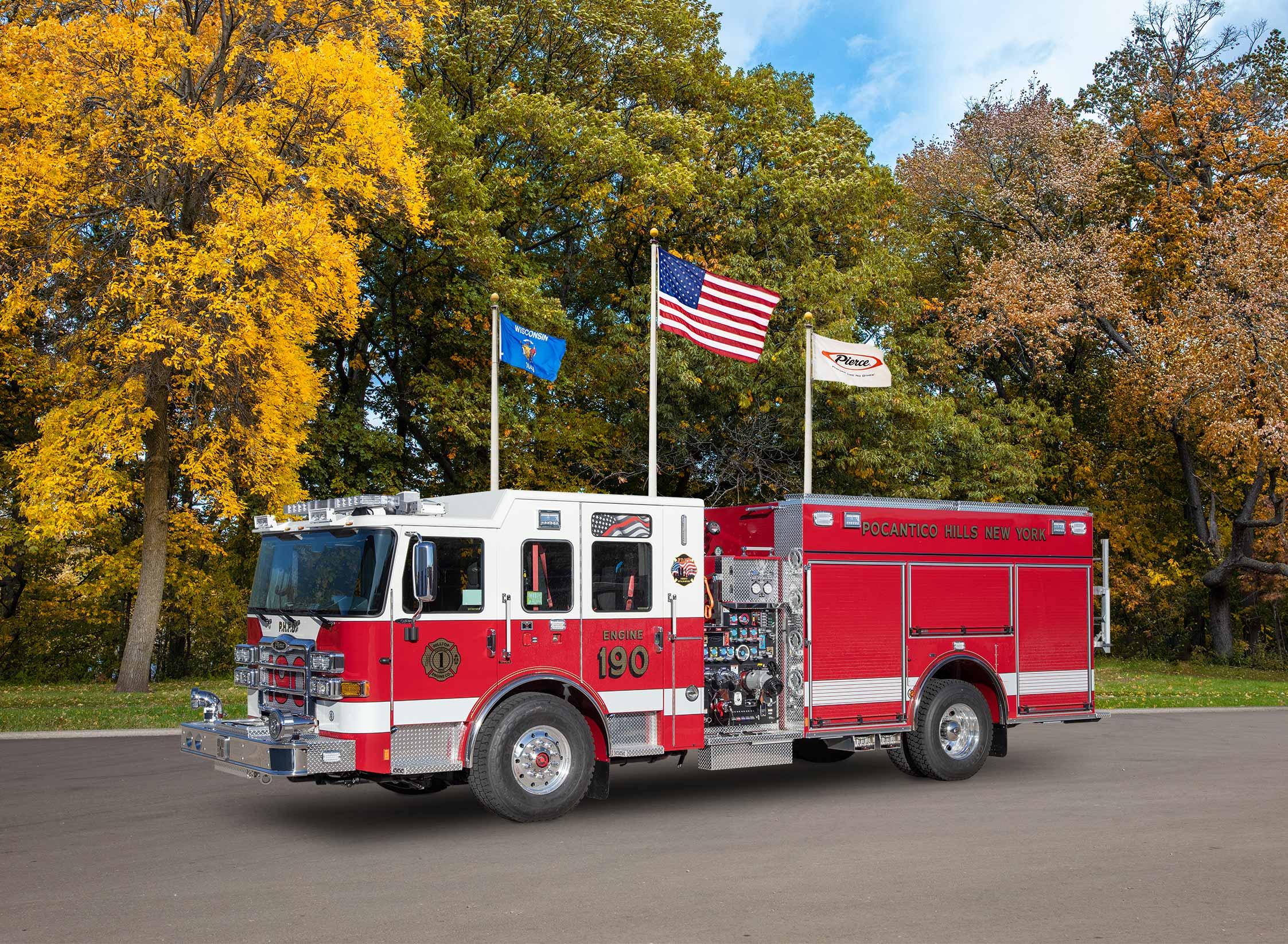 Pocantico Hills Fire Department - Pumper