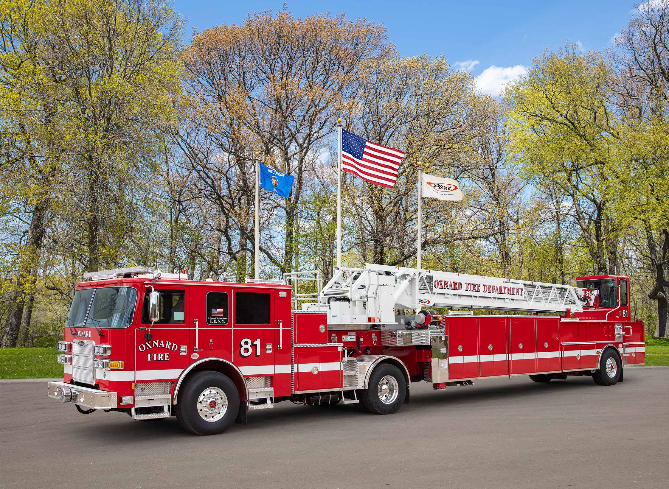Oxnard Fire Department - Tiller