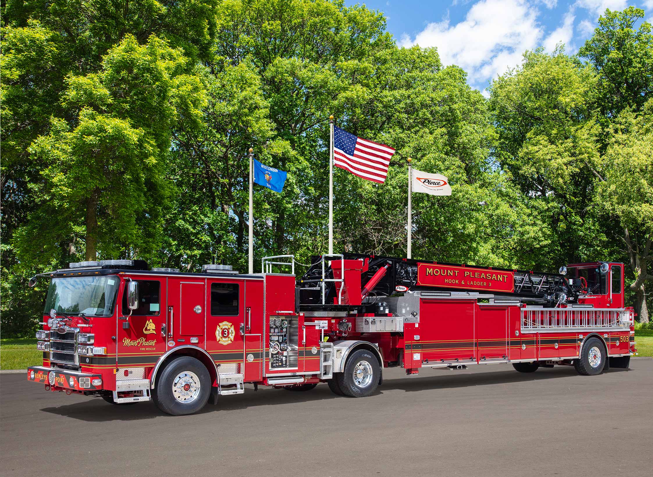 Mt. Pleasant Fire Department - Aerial
