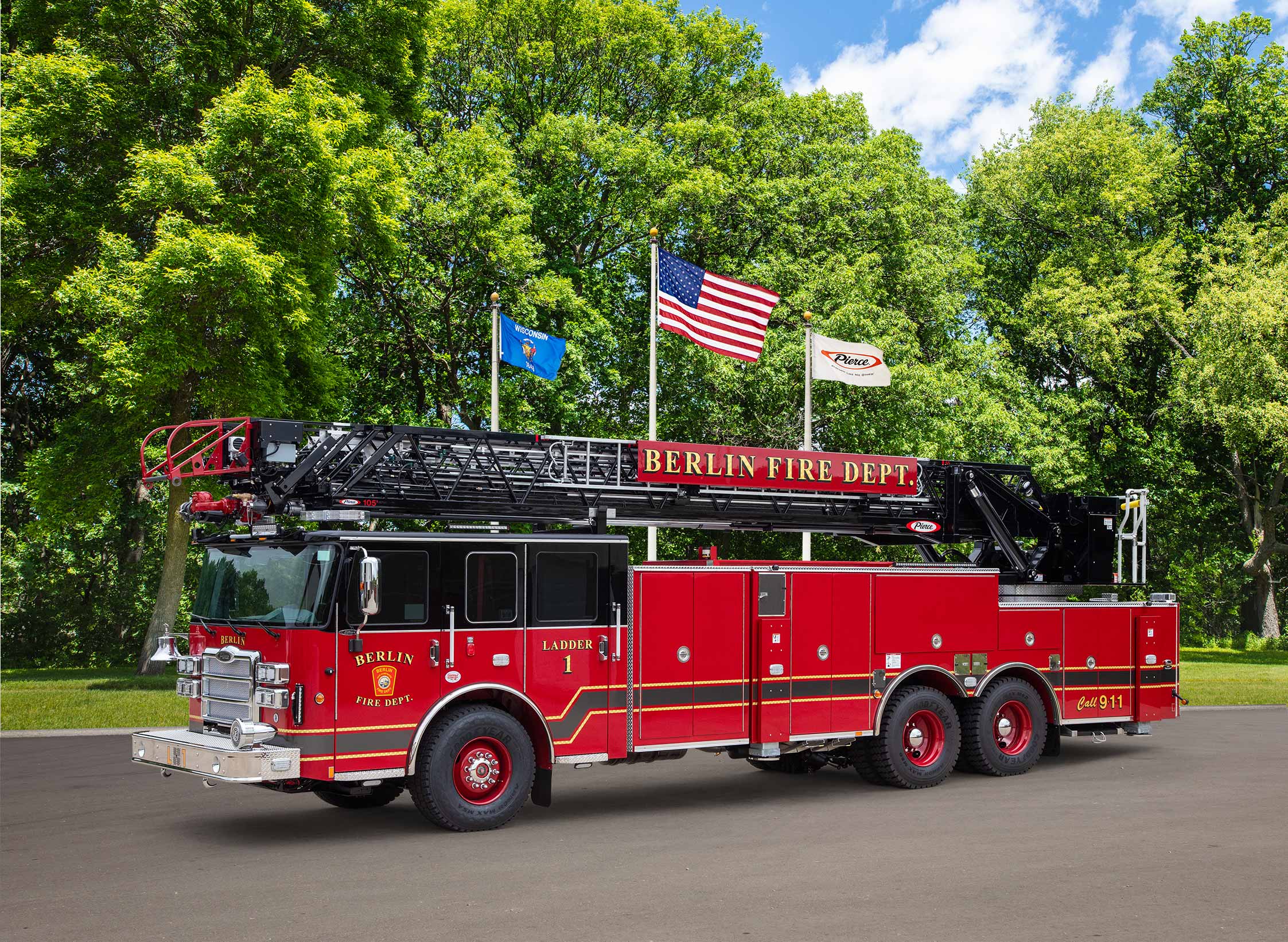 Berlin Fire Department - Aerial