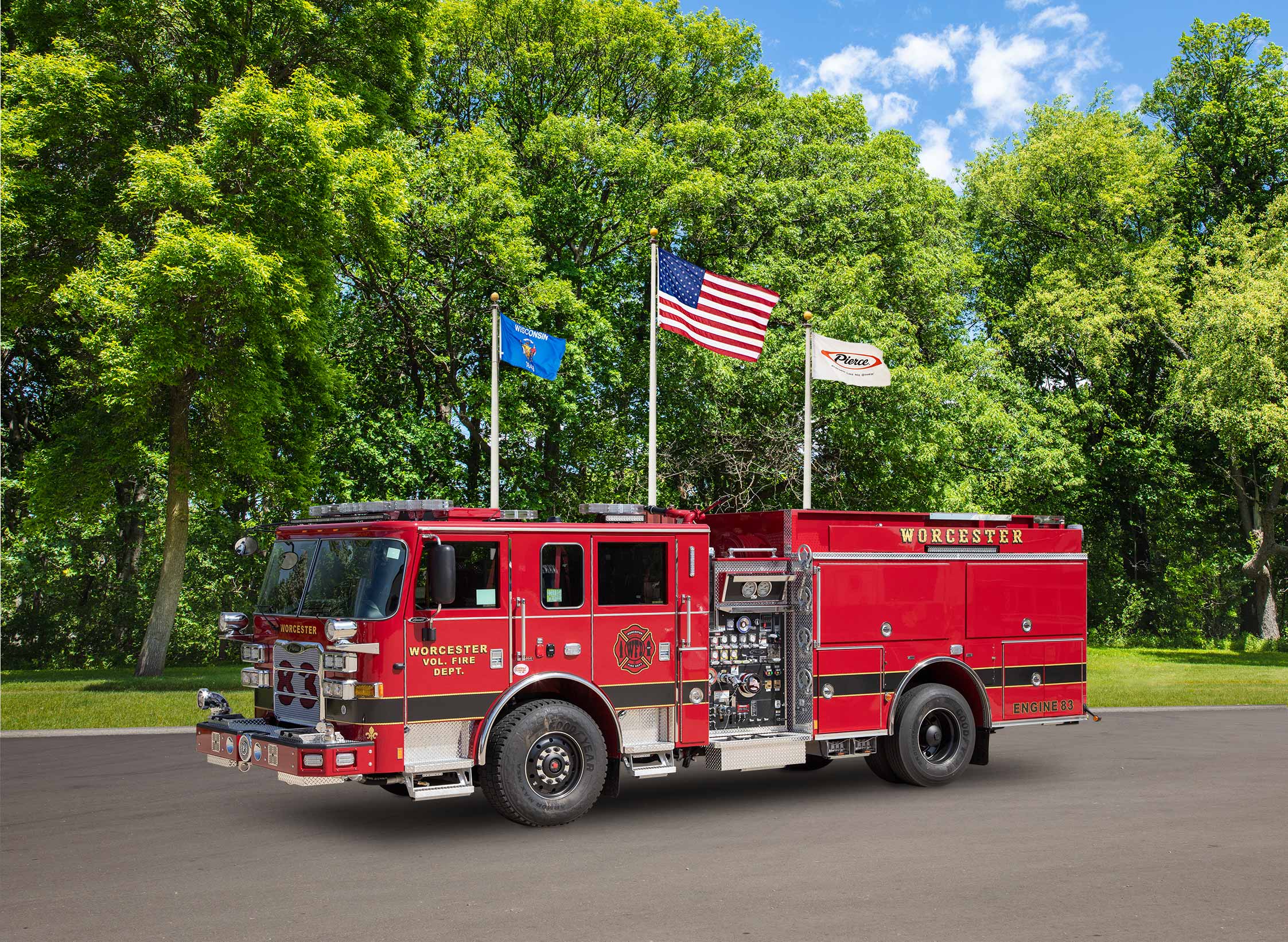 Worcester Volunteer Fire Department - Pumper