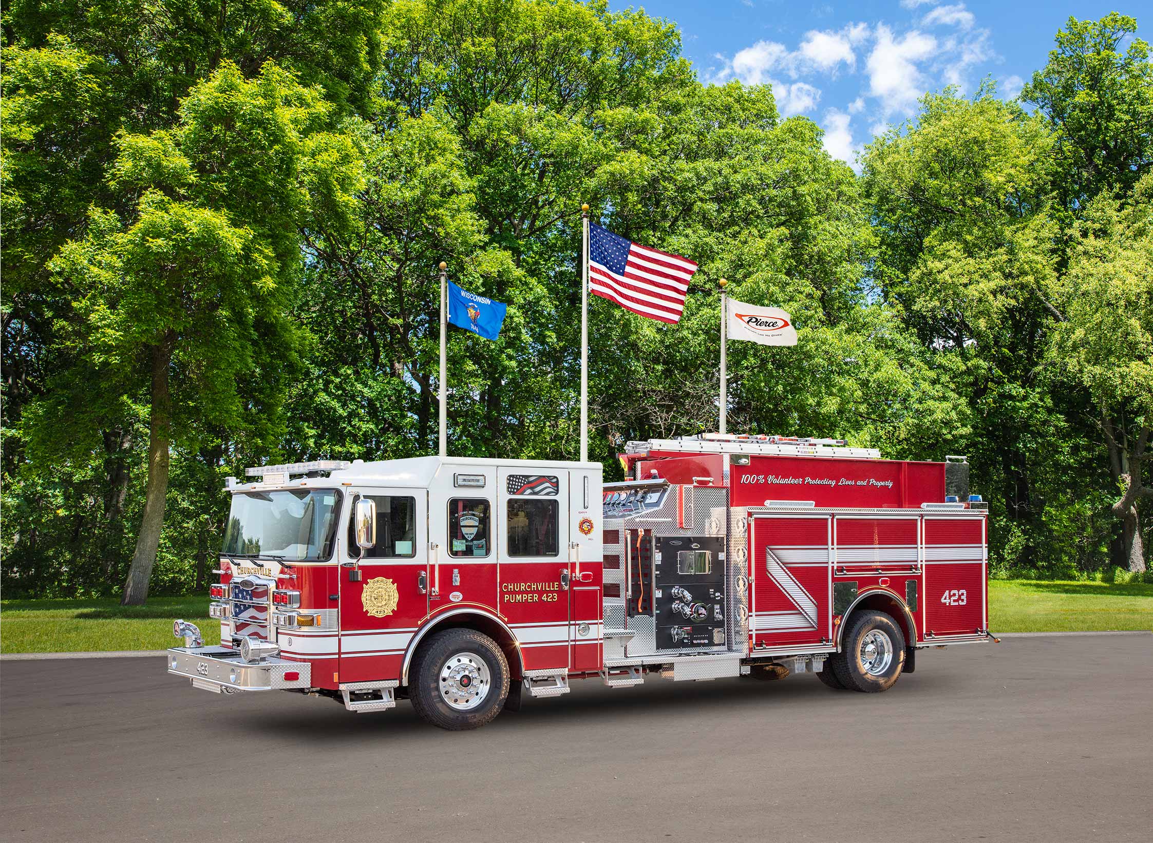 Churchville Volunteer Fire Department - Pumper