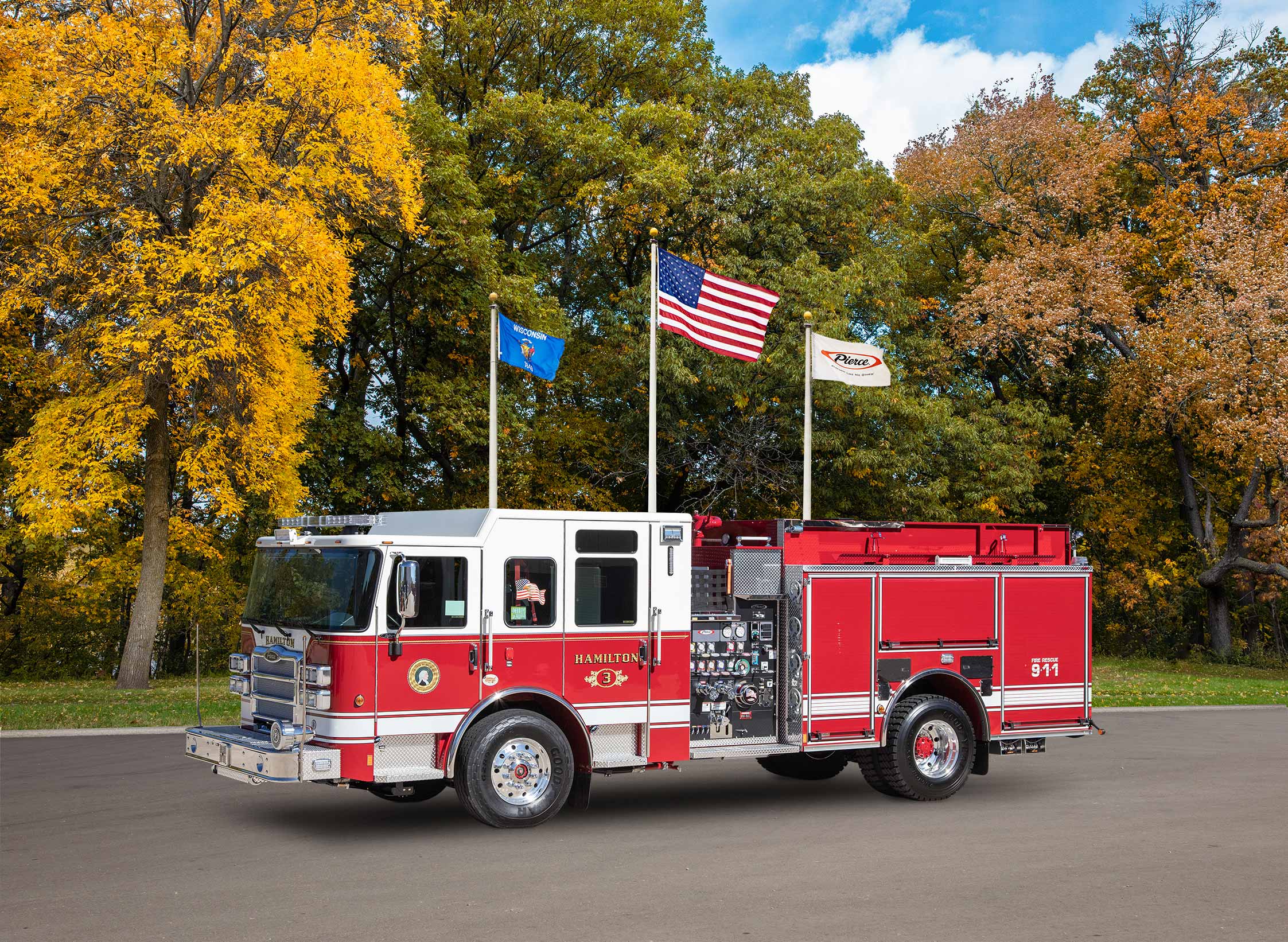 Hamilton Fire Department - Pumper